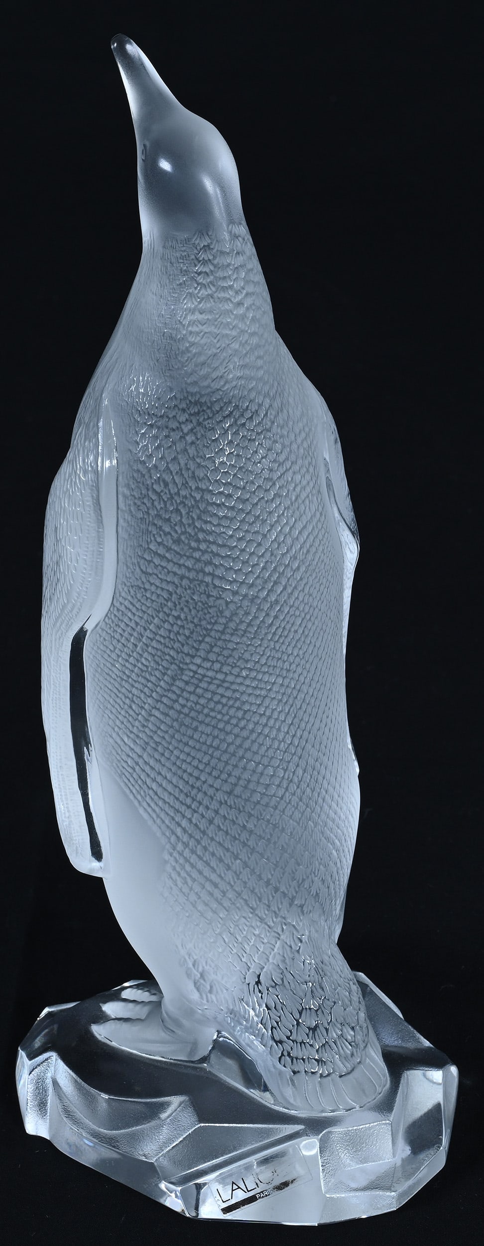 Figural Sculpture, Signed Lalique France, Emperor Penguin - 2