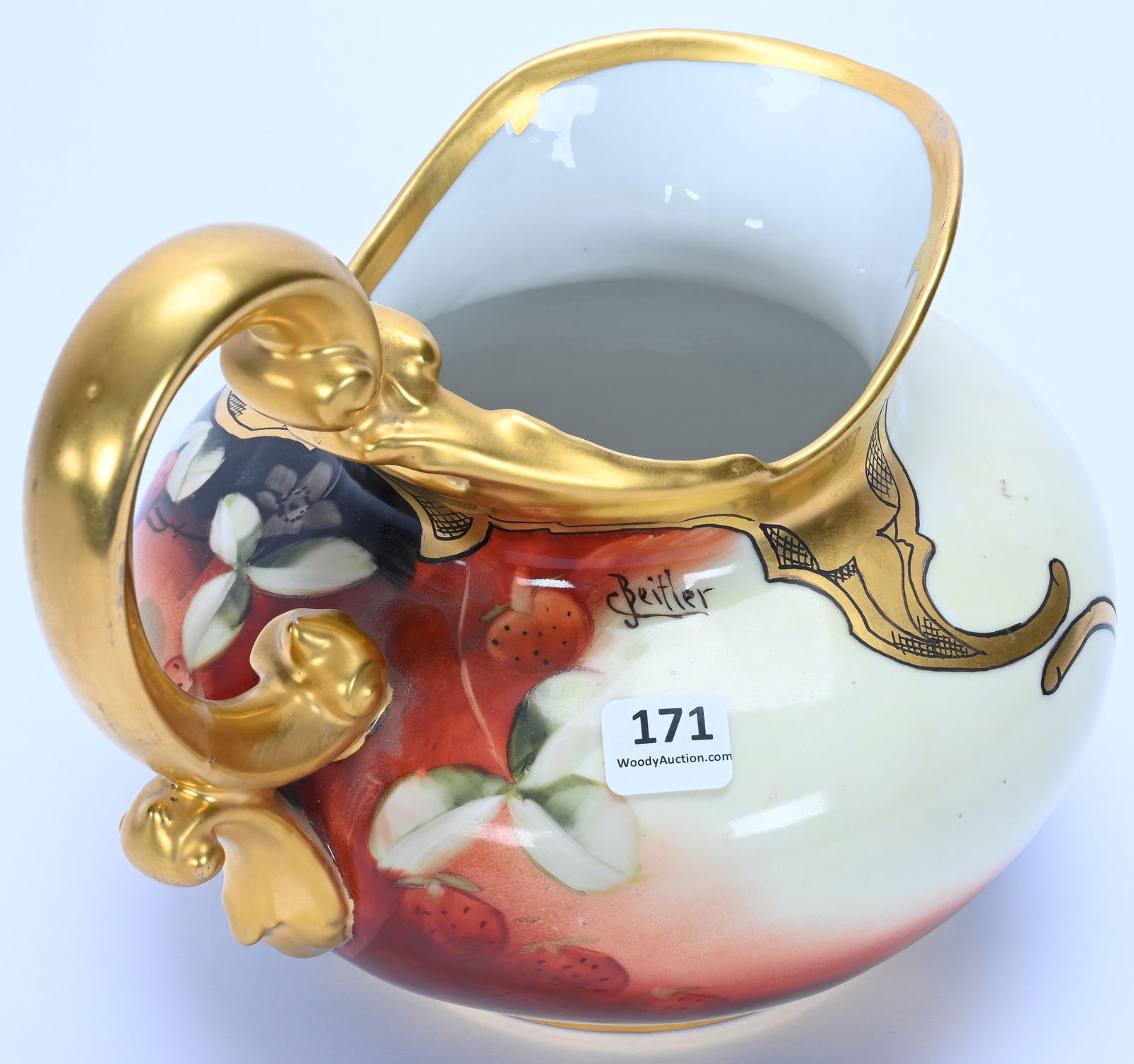 Cider Pitcher, Marked Pickard - 2