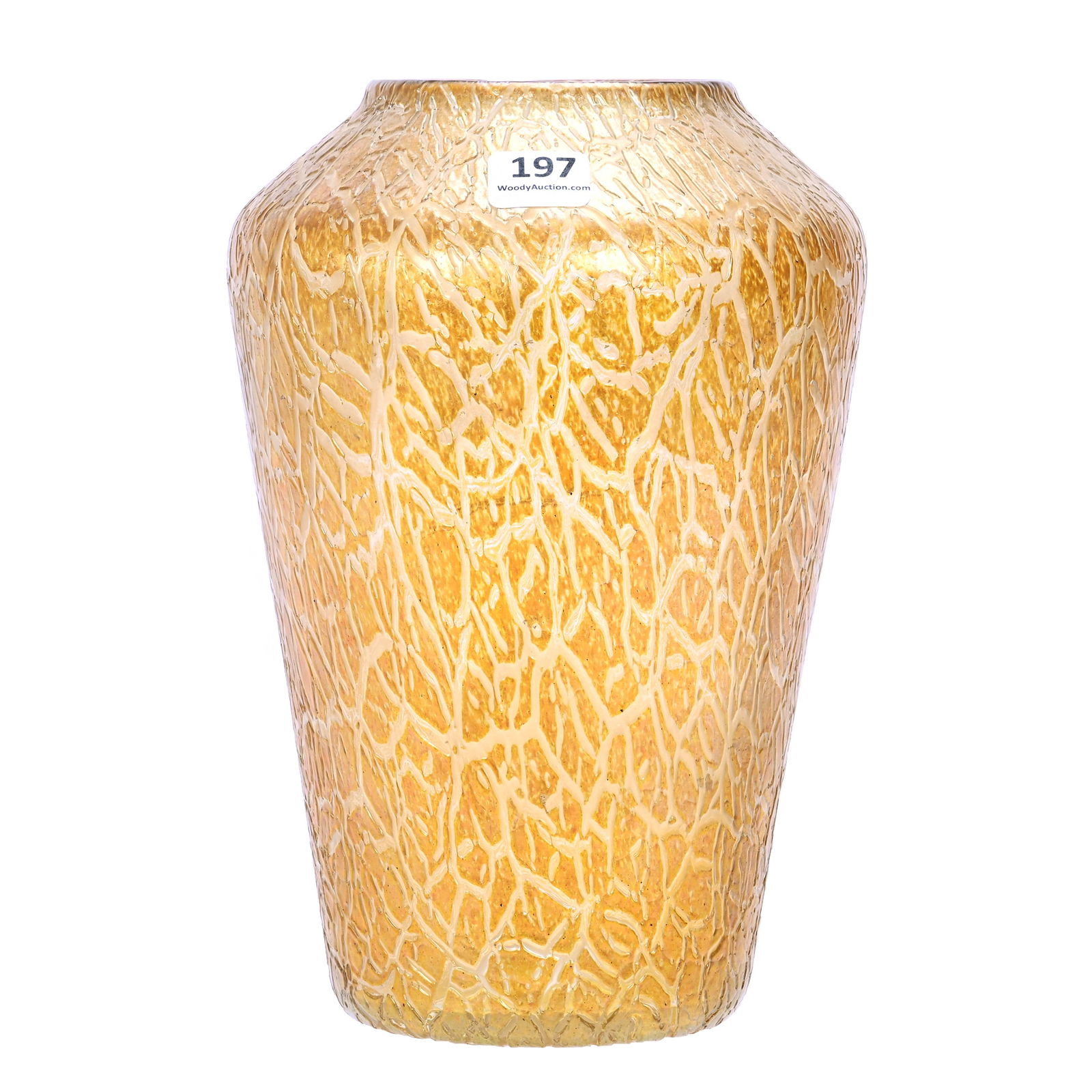 Vase, Unmarked Loetz, Art Glass Candia Mimosa, Circa 1907 (1 of 3)