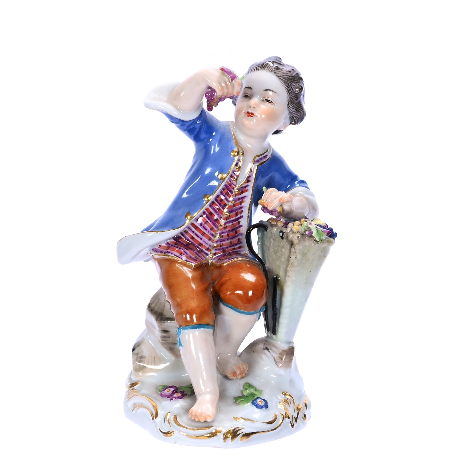 Figurine, Meissen Blue Crossed Swords Mark (1 of 4)