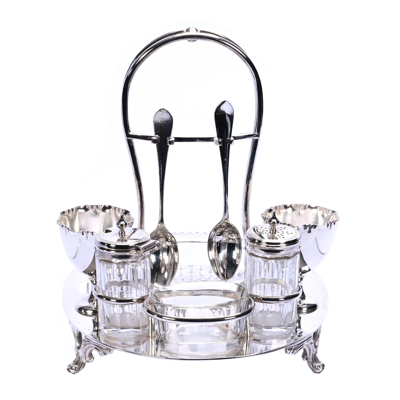 Breakfast Set, English Silverplate (1 of 5)
