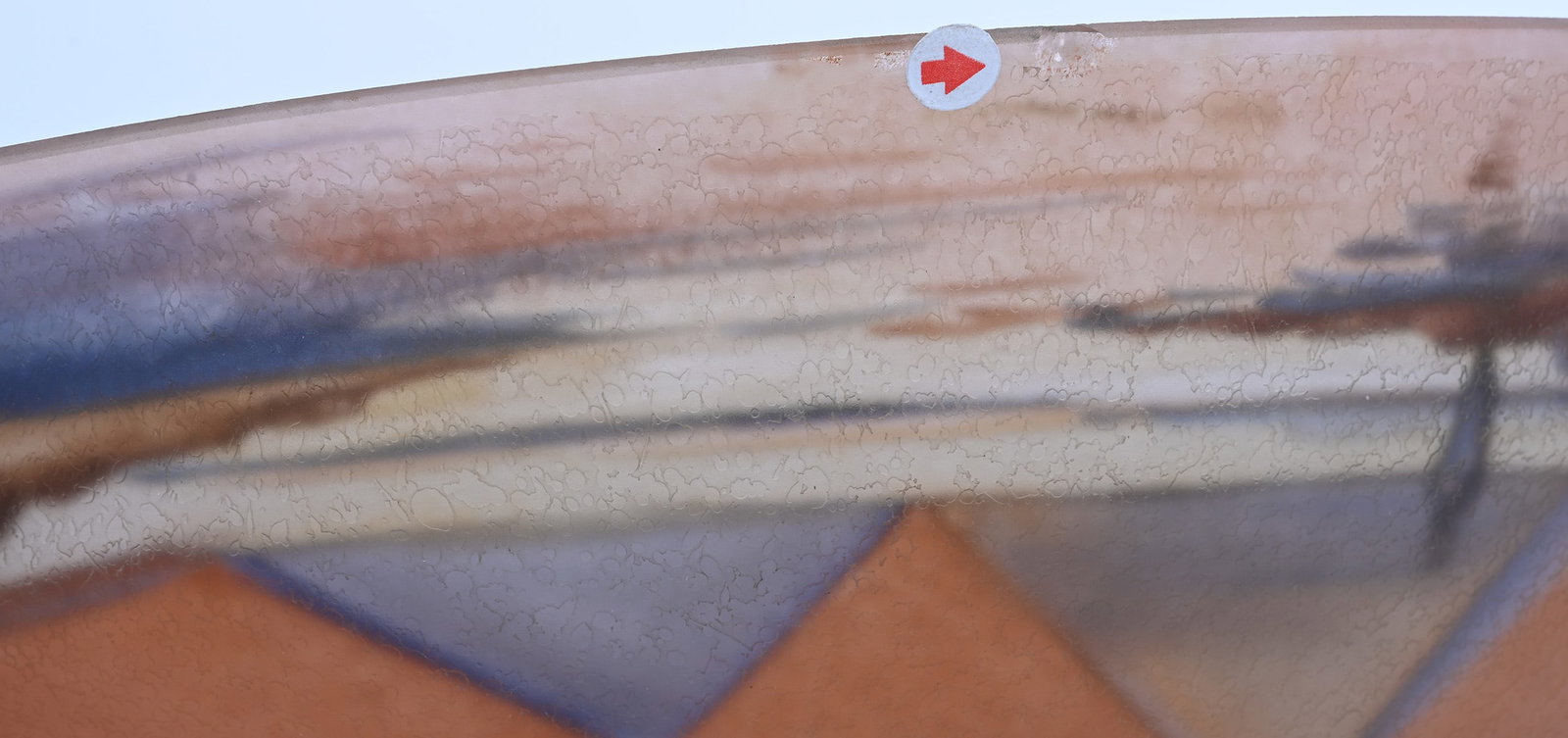 Table Lamp, Pairpoint Reverse Painted Chipped Ice Shade - 7