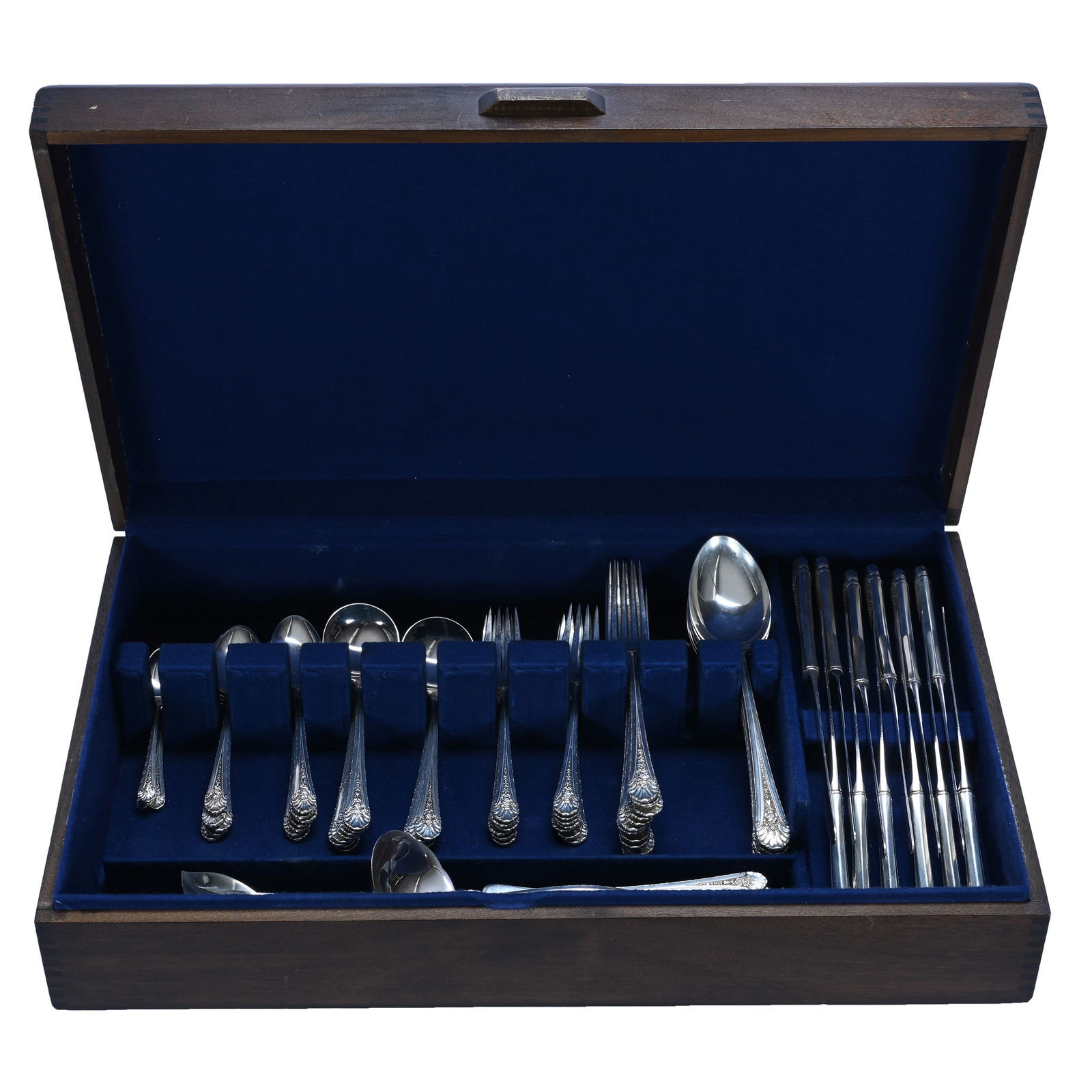 Solid B318Sterling Silver Flatware Set, Royal Windsor Pattern By Towle, Patented 1935 (1 of 4)