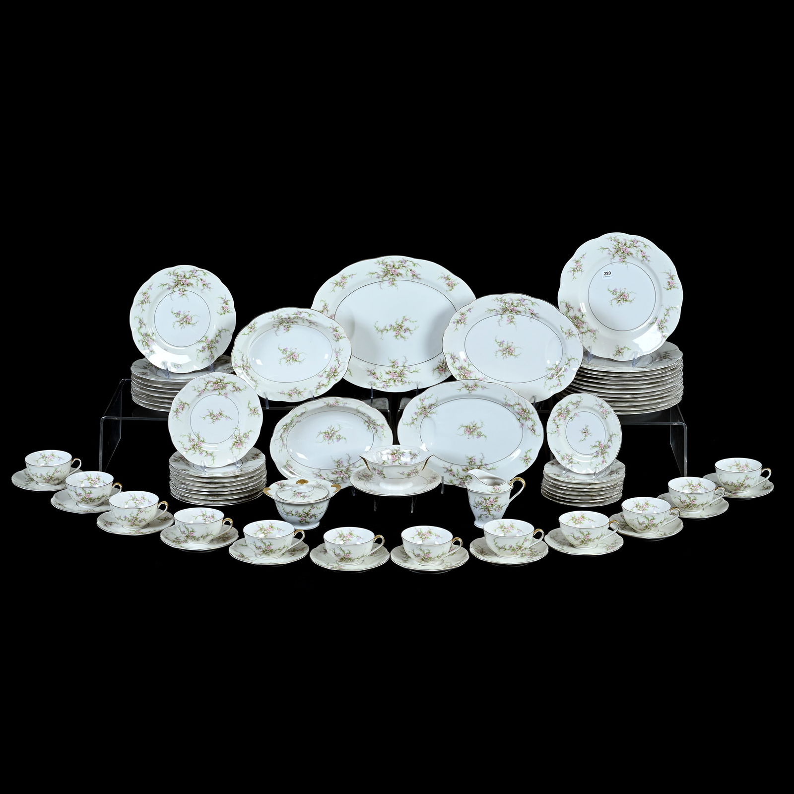 Table Service, Rosalinde Pattern By Theodore Haviland New York (1 of 5)