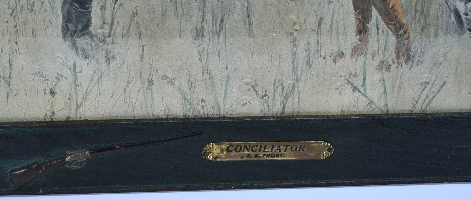 Framed Chromolithograph Print - 3