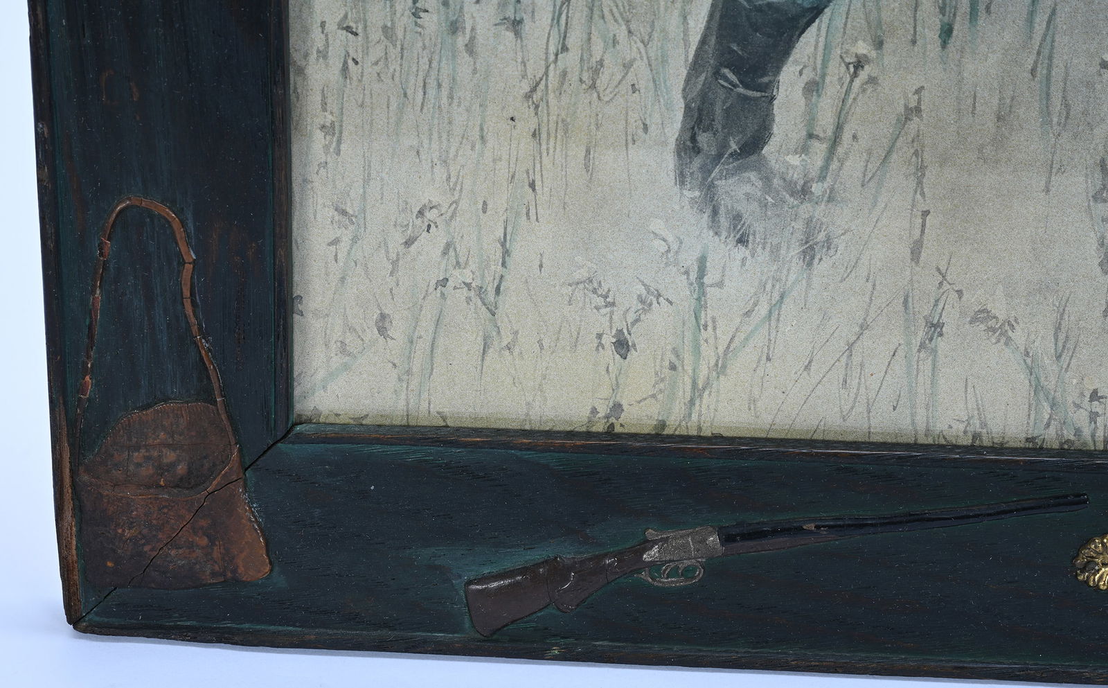 Framed Chromolithograph Print - 4