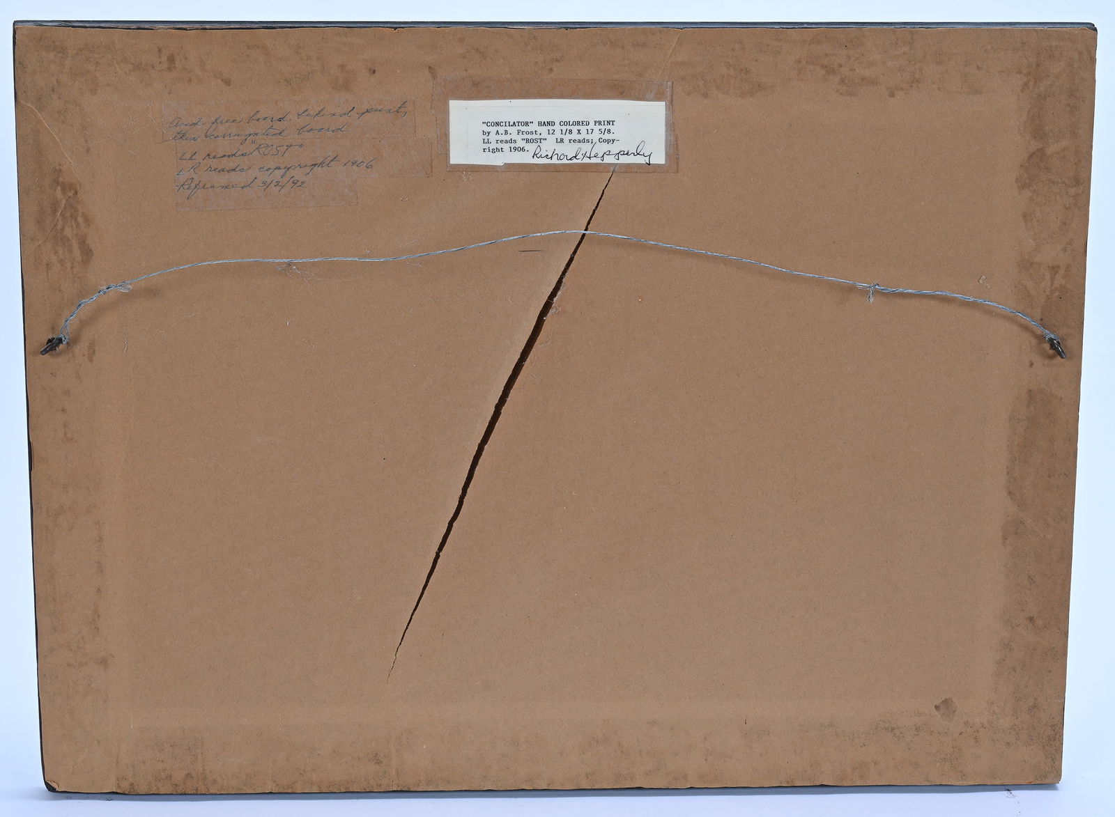 Framed Chromolithograph Print - 5