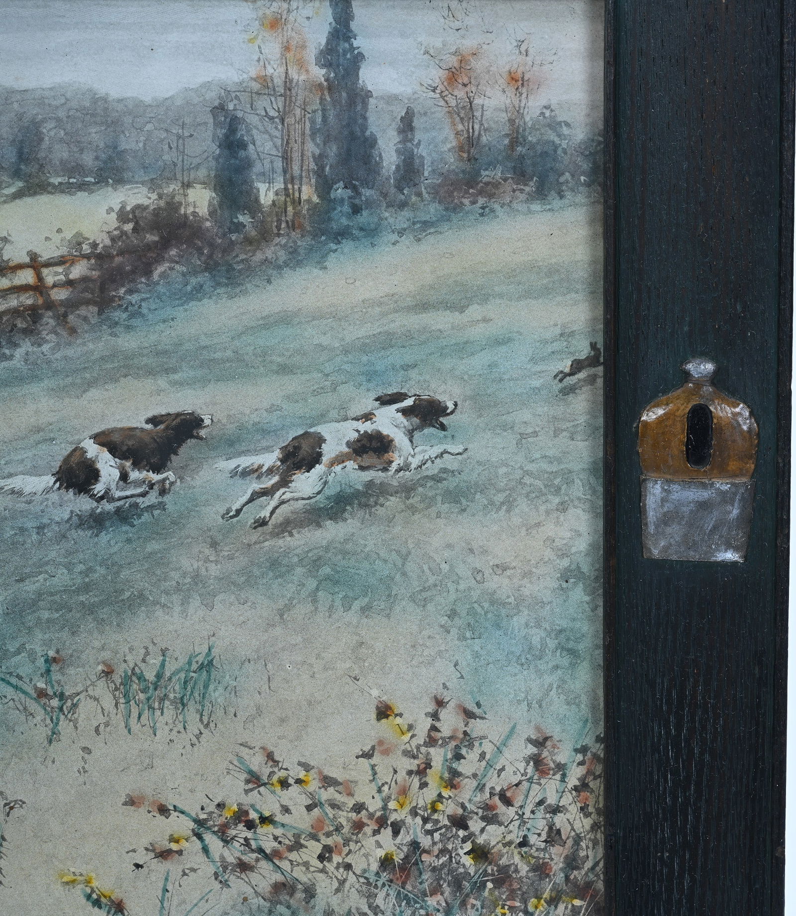 Framed Chromolithograph Print - 2