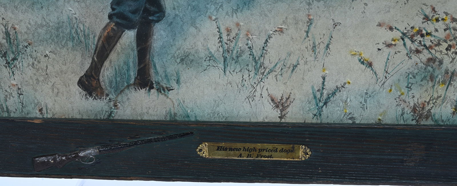 Framed Chromolithograph Print - 3