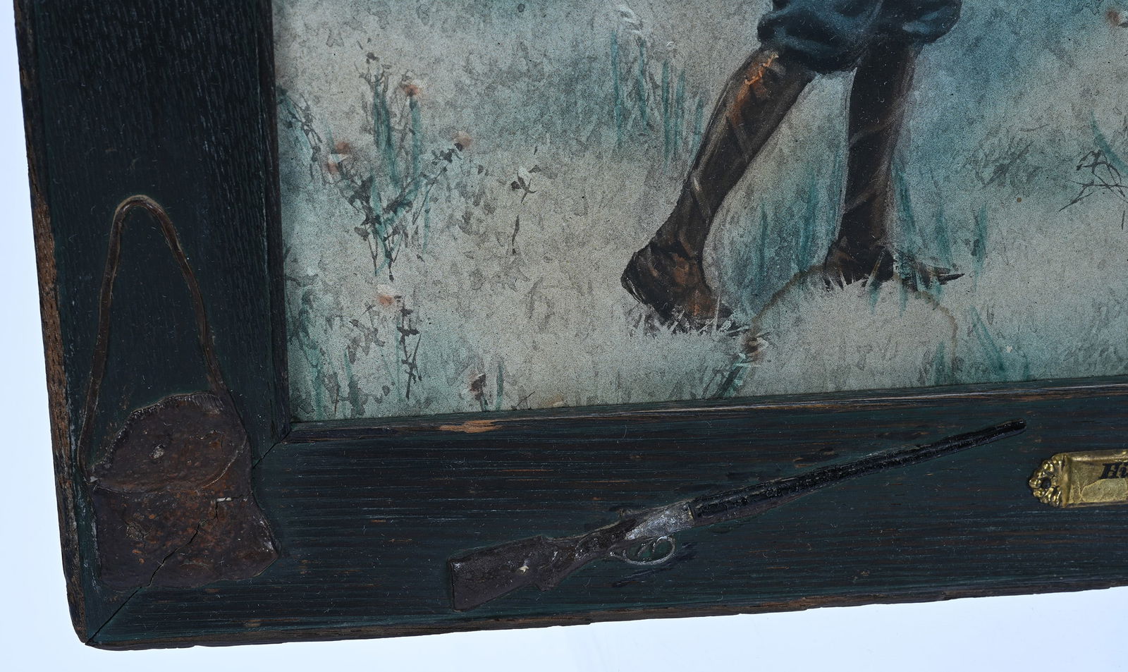 Framed Chromolithograph Print - 4