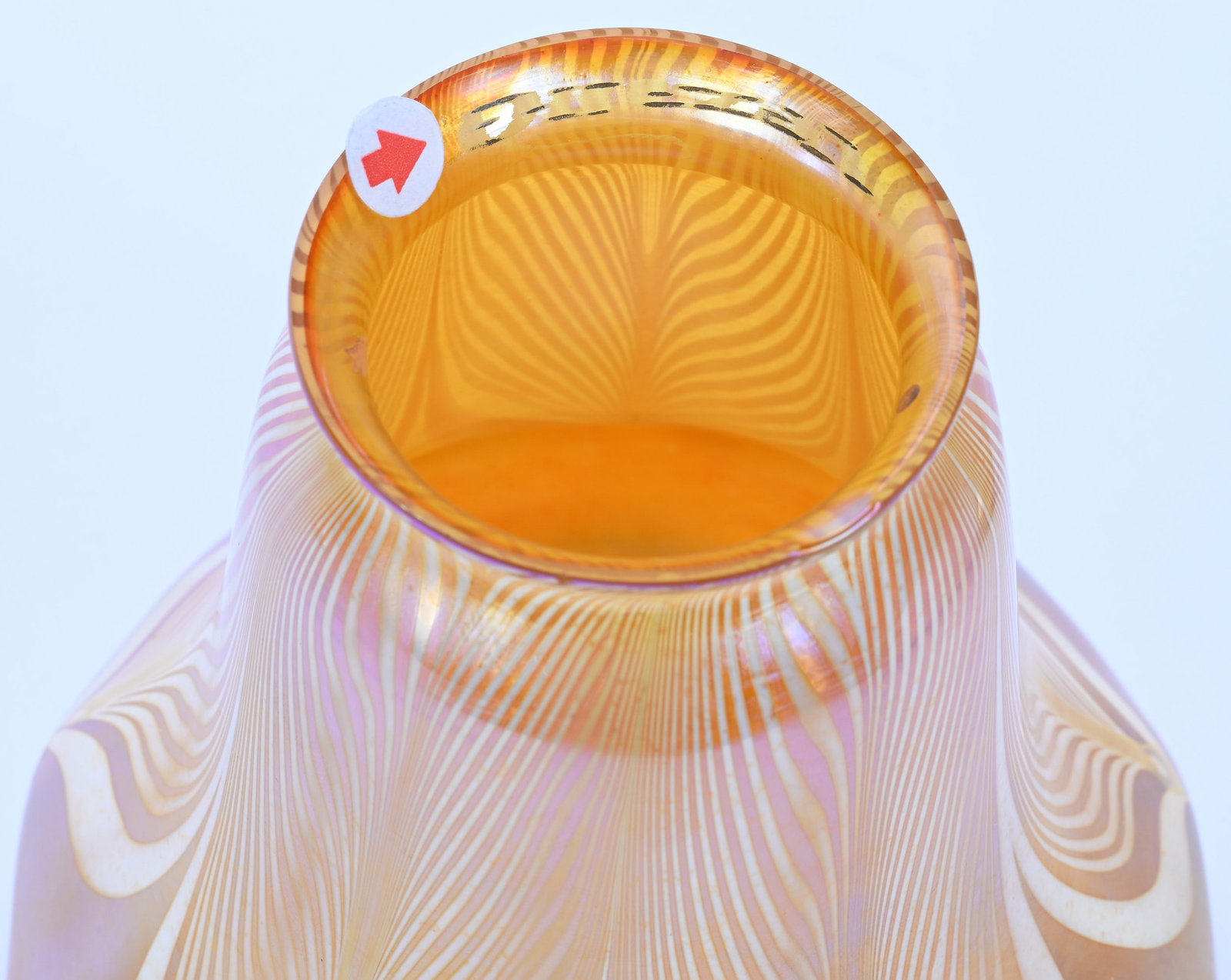 (4) Light Shades, Signed Quezal Art Glass - 4