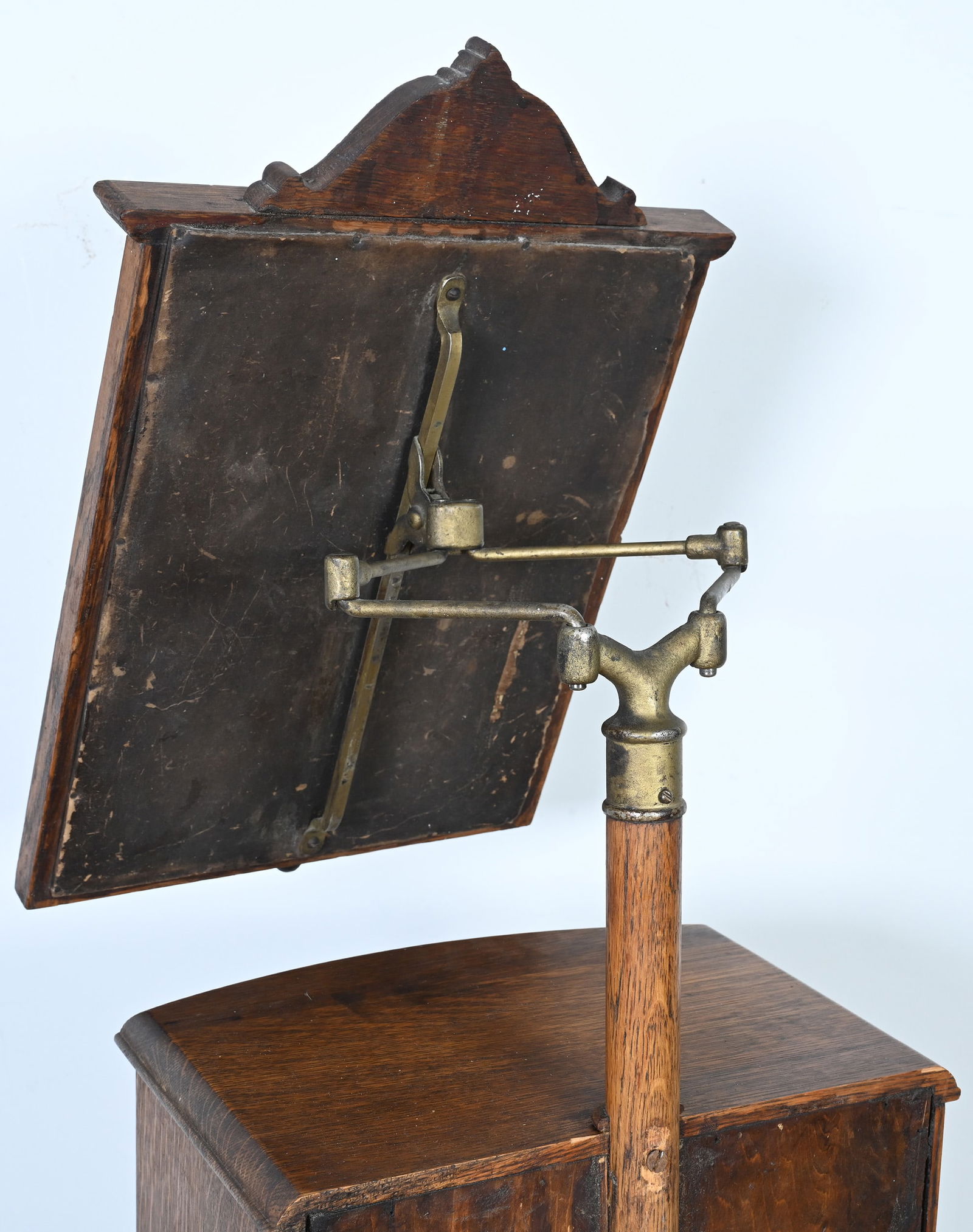 Shaving Stand, Oak - 4