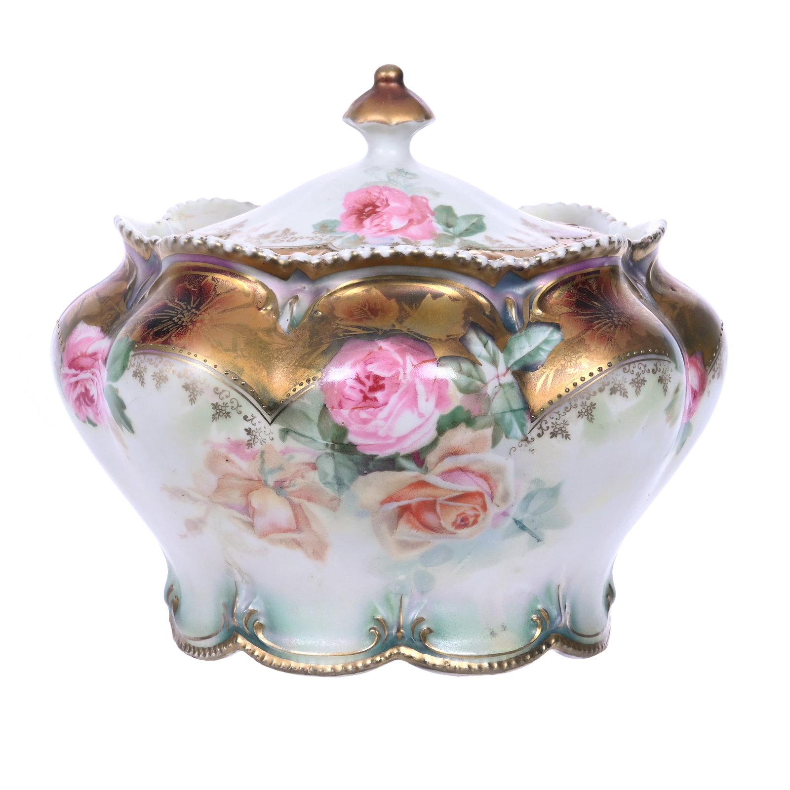 Biscuit Jar, Marked R.S. Prussia (1 of 3)