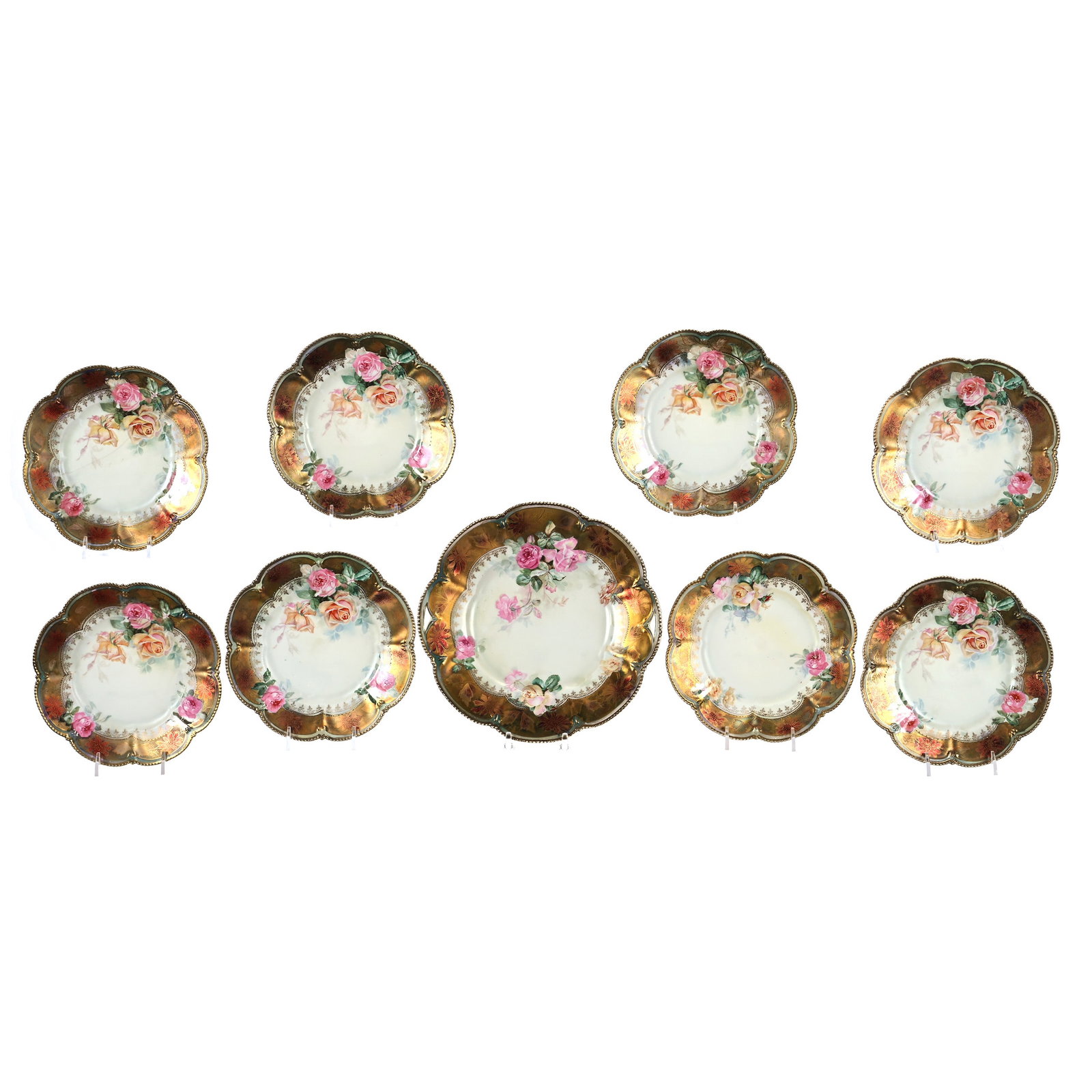 Cake Set, Marked R.S. Prussia (1 of 3)