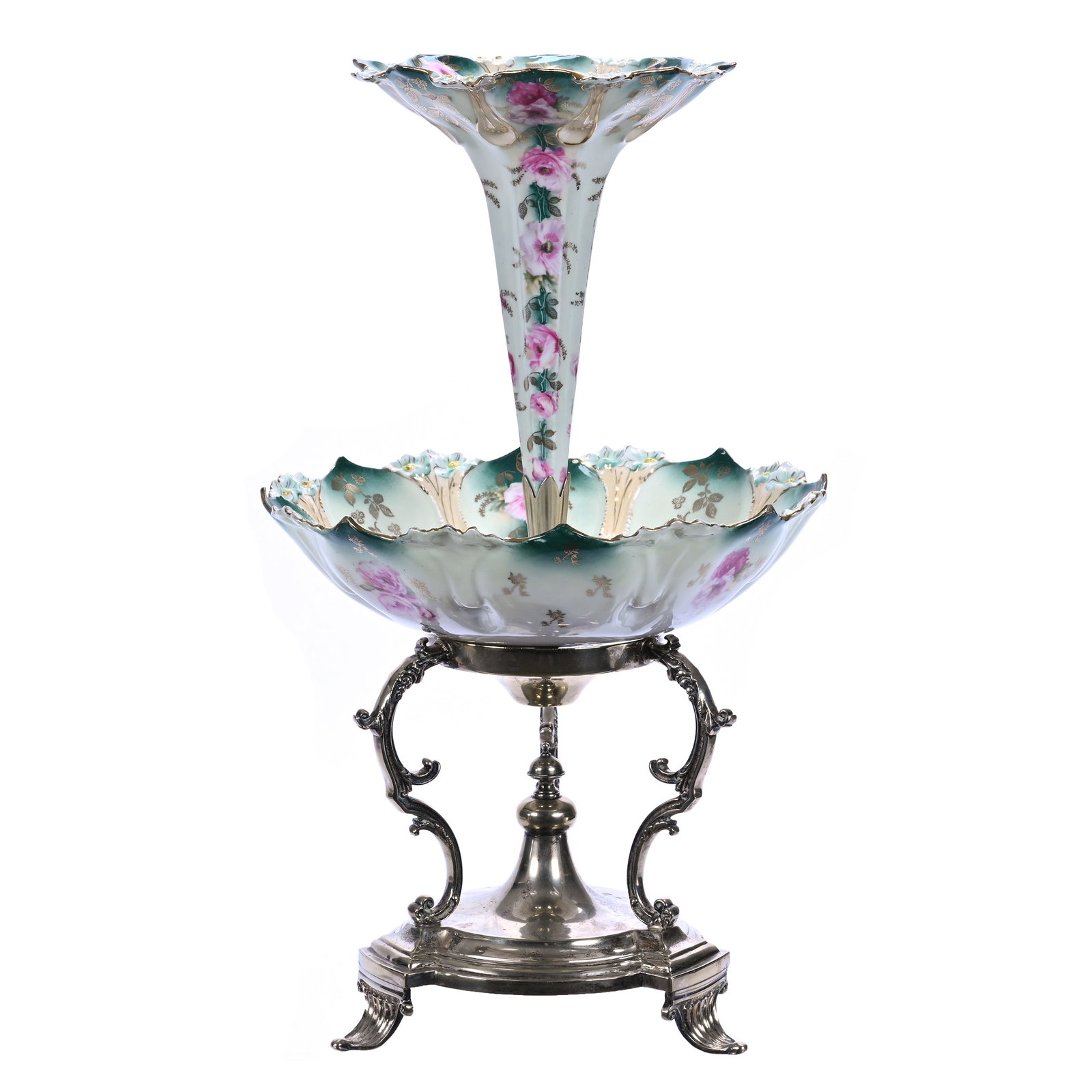 Epergne, Unmarked Prussia, Mold 90 (1 of 7)