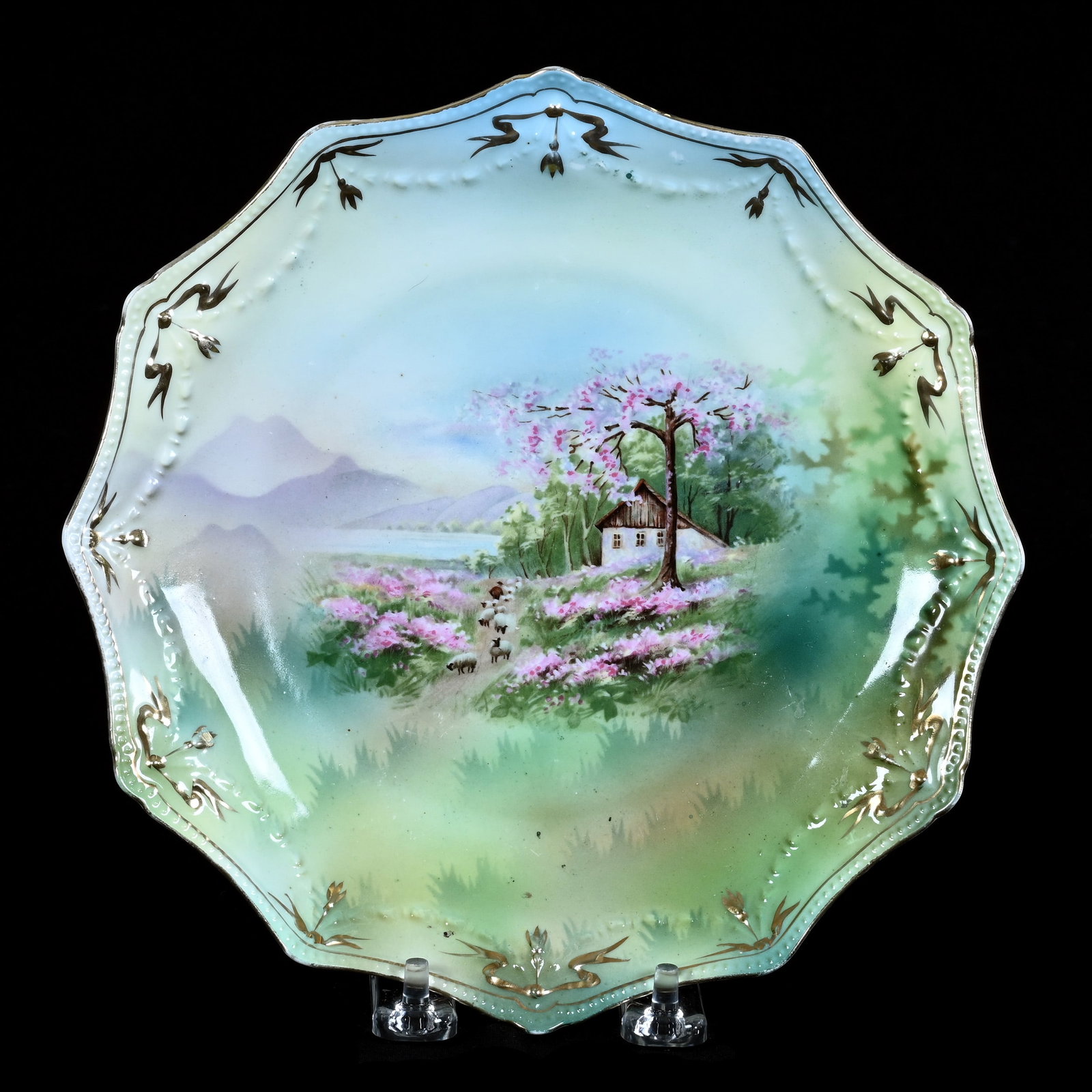 Plate, Marked R.S. Prussia, Swag And Tassel Mold (1 of 2)