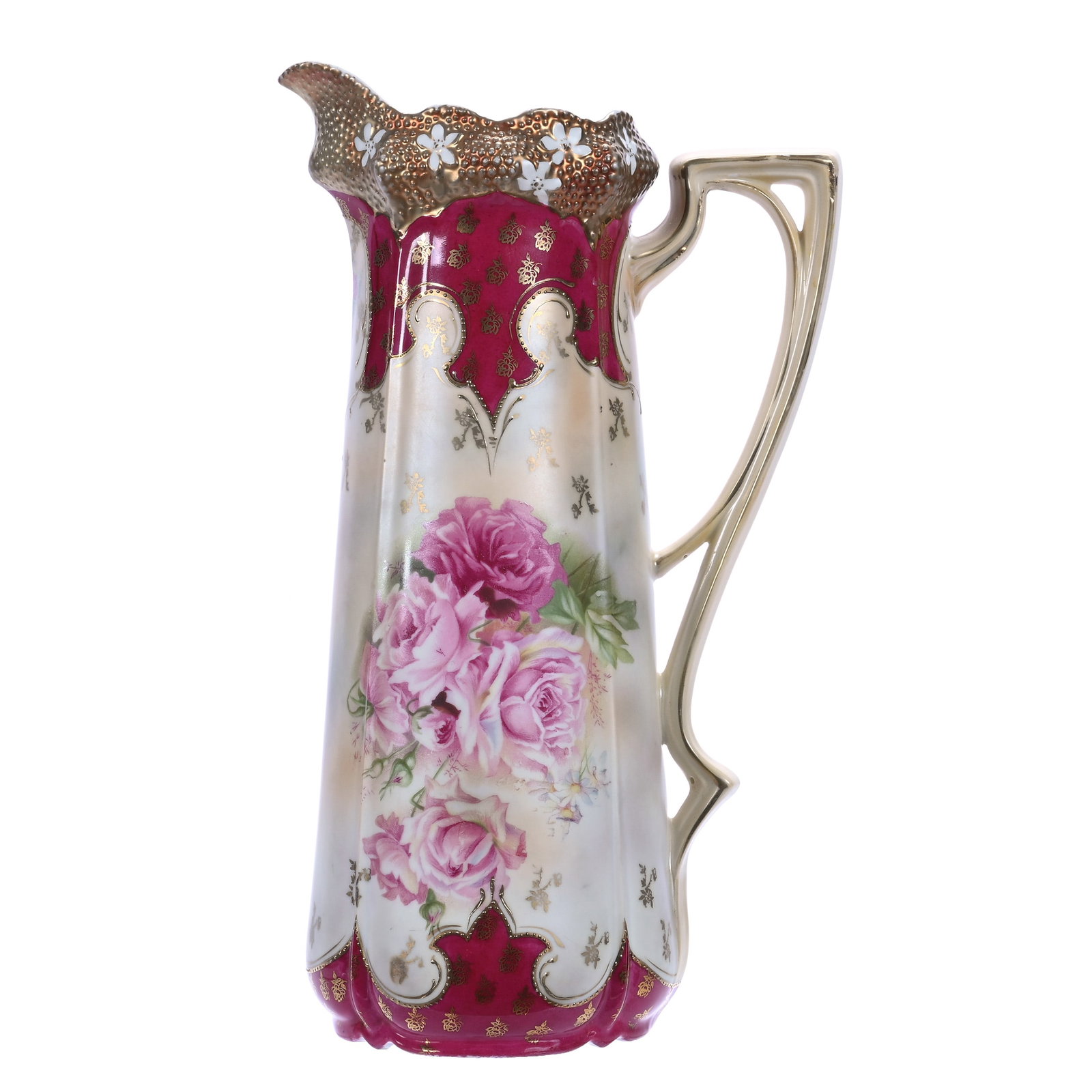 Tankard, Marked R.S. Prussia, Stipple Mold (1 of 3)