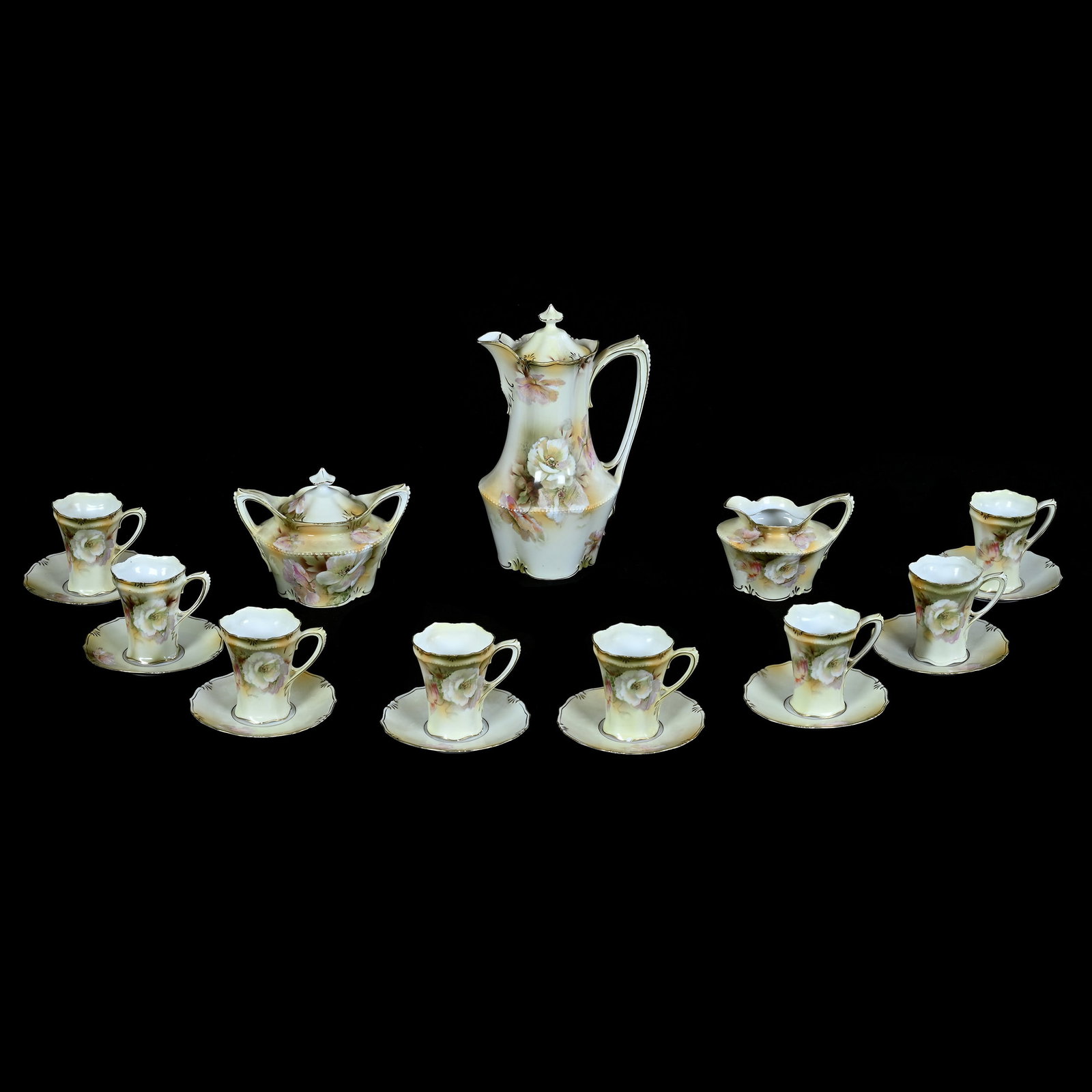 Chocolate Set, Marked R.S. Prussia (1 of 4)