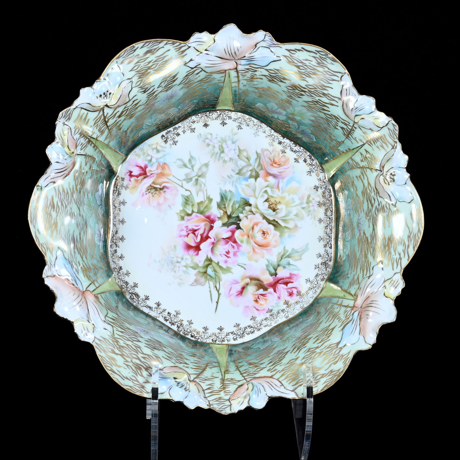Bowl, Unmarked R.S. Prussia (Steeple Mold 2) (1 of 2)