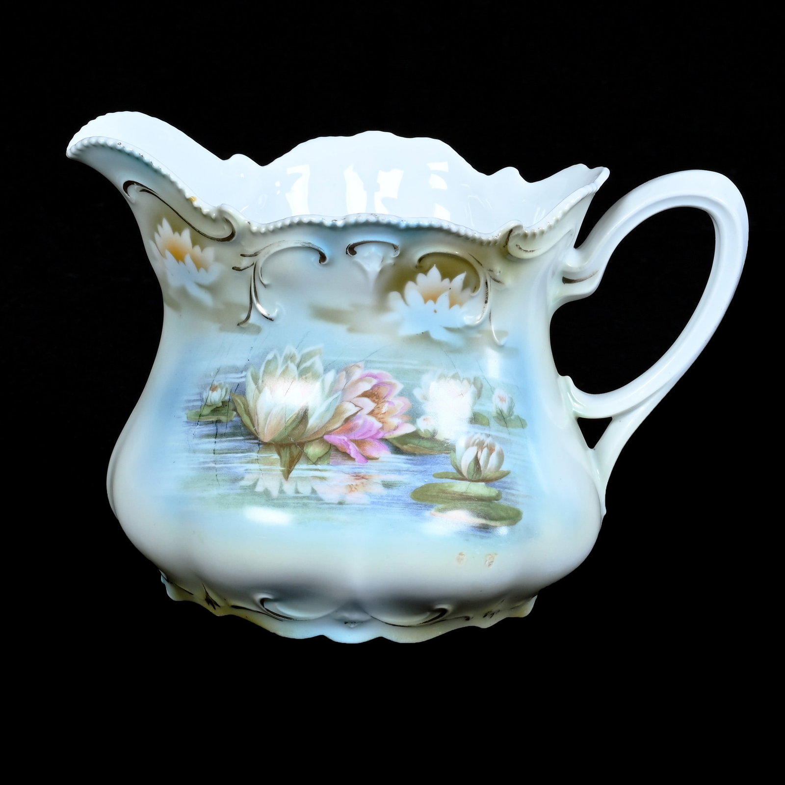 Cider Pitcher, Prussia (Wheelock Trademark Mold 584) (1 of 3)