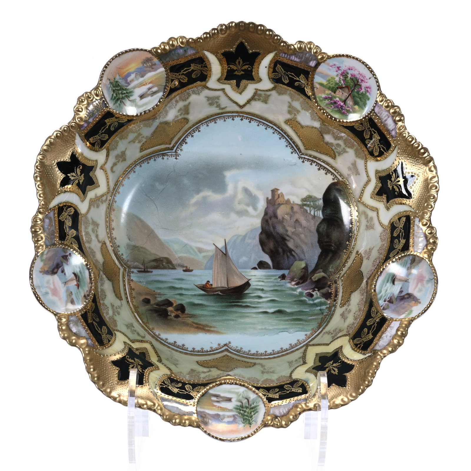Bowl, Marked R.S. Prussia (1 of 2)