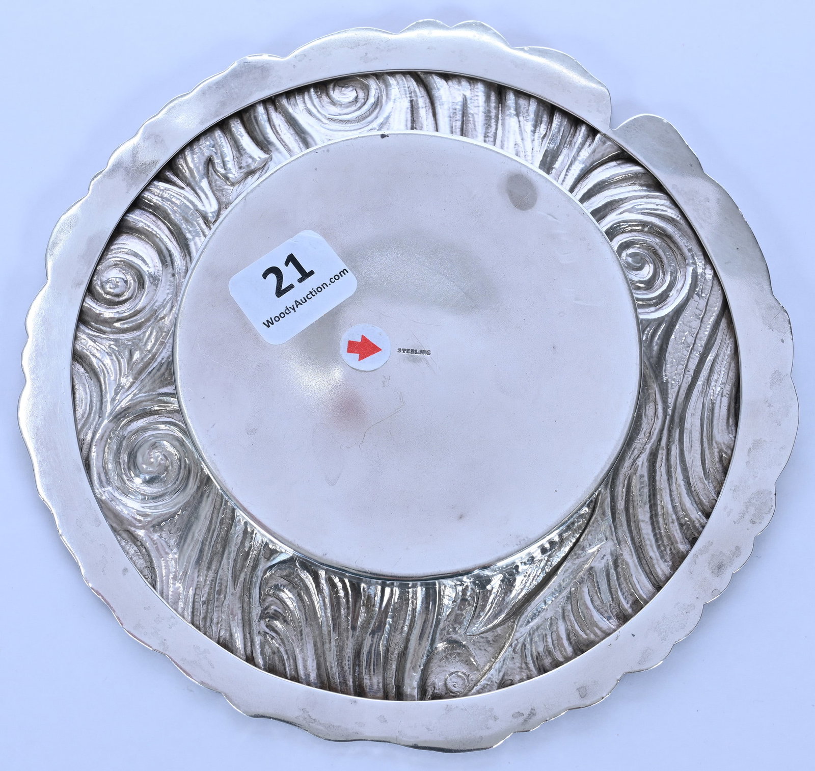 Tray, Solid Sterling Silver - 2