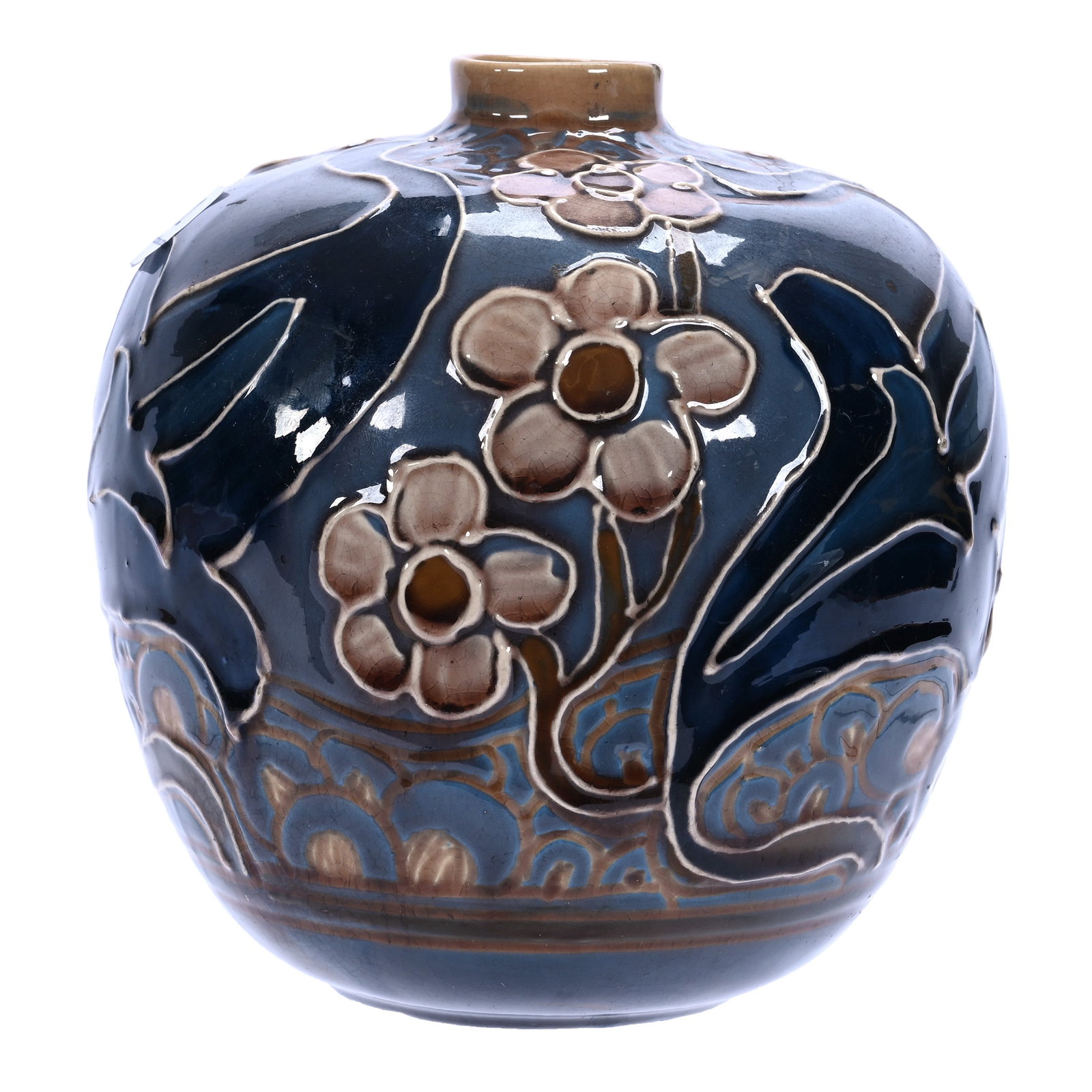 Vase, Marked Avon Faience Art Pottery By Harry Rhead (1 of 4)