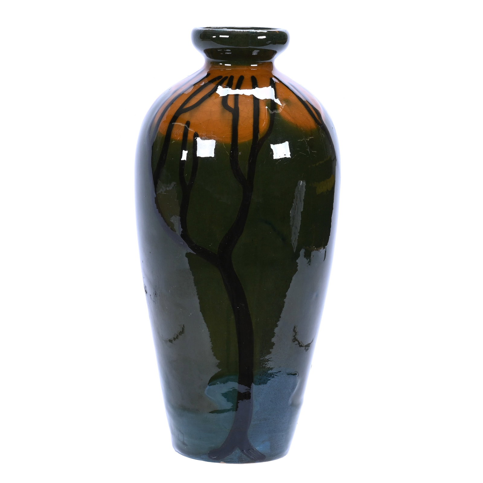 Vase, Marked Avon Faience Art Pottery By Harry Rhead (1 of 4)
