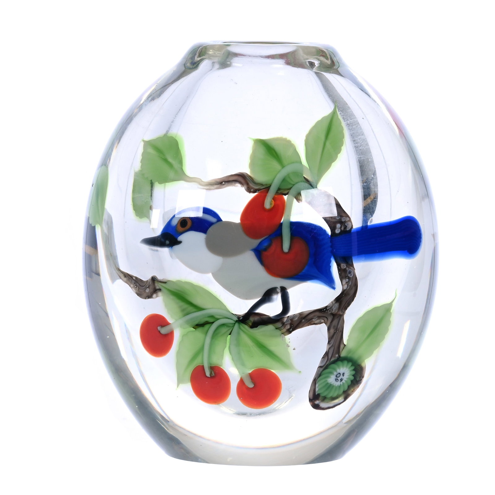 Paperweight Vase, Marked Orient And Flume (1 of 5)
