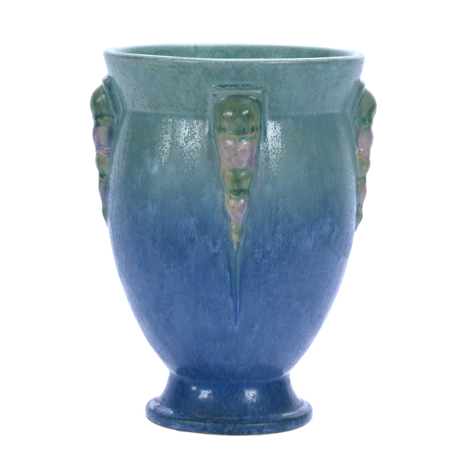 Vase, Unmarked Roseville Art Pottery, Topeo Line (1 of 3)