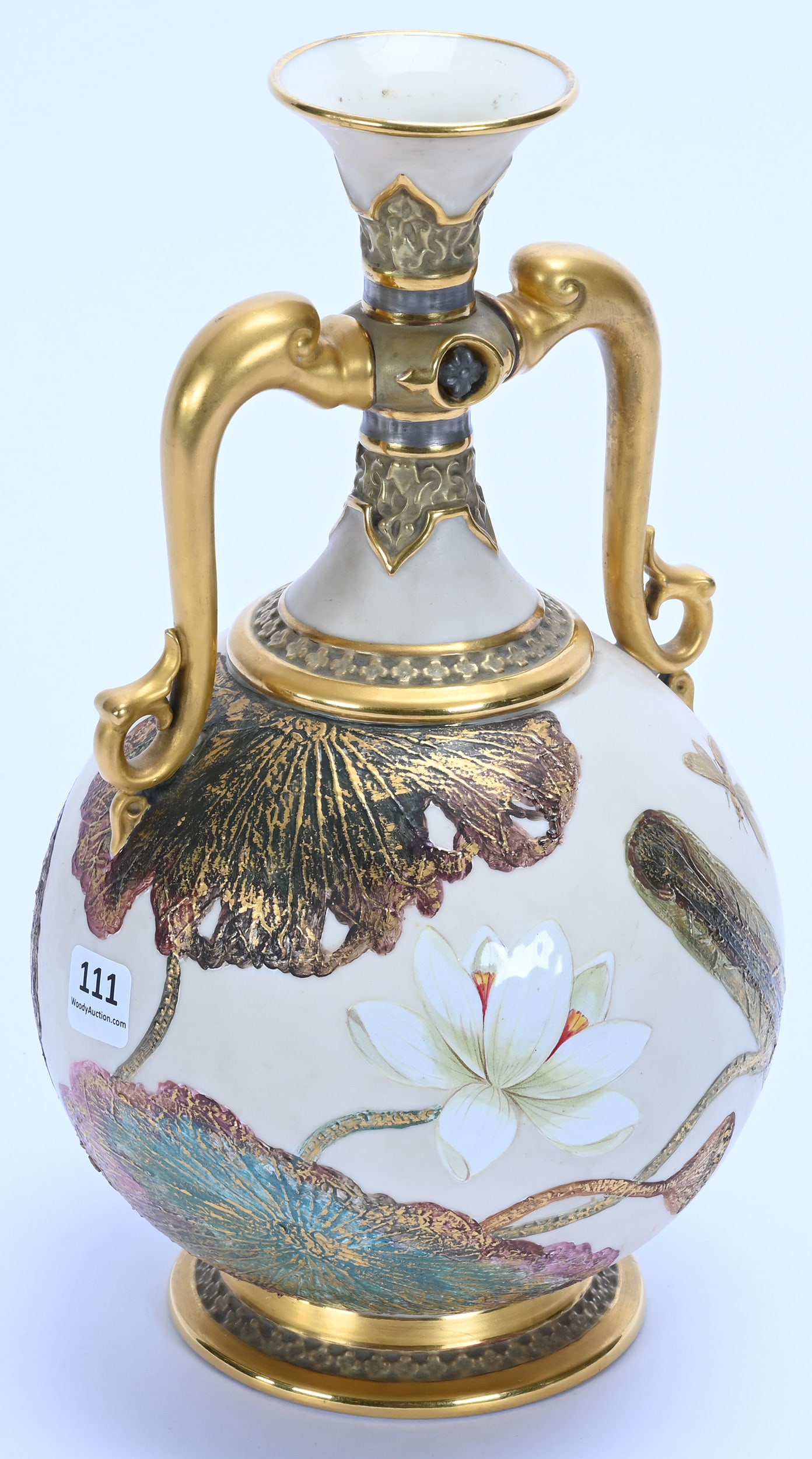 Two Handled Vase, Marked Royal Worcester - 2