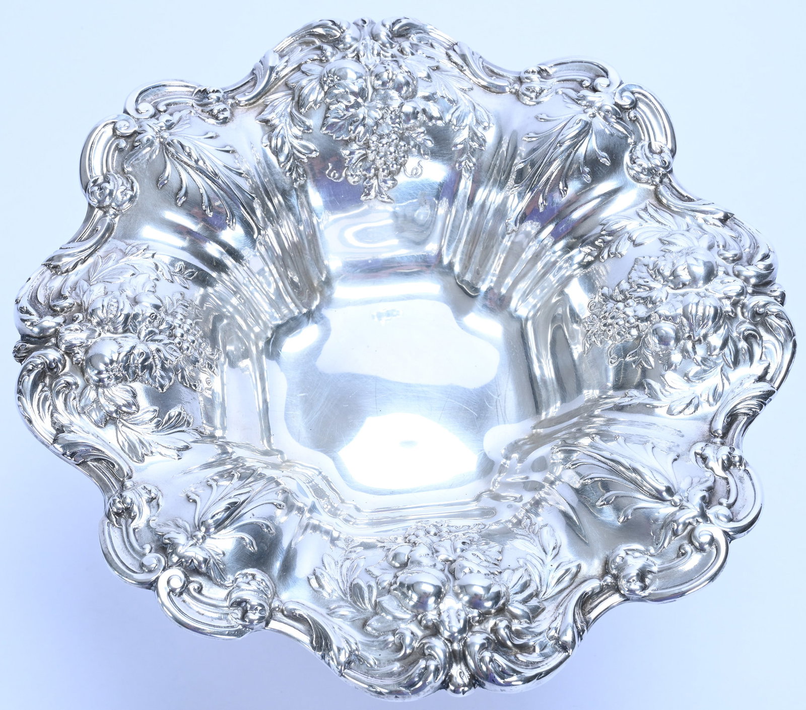 Compote, Solid Sterling Silver Marked Reed And Barton - 2