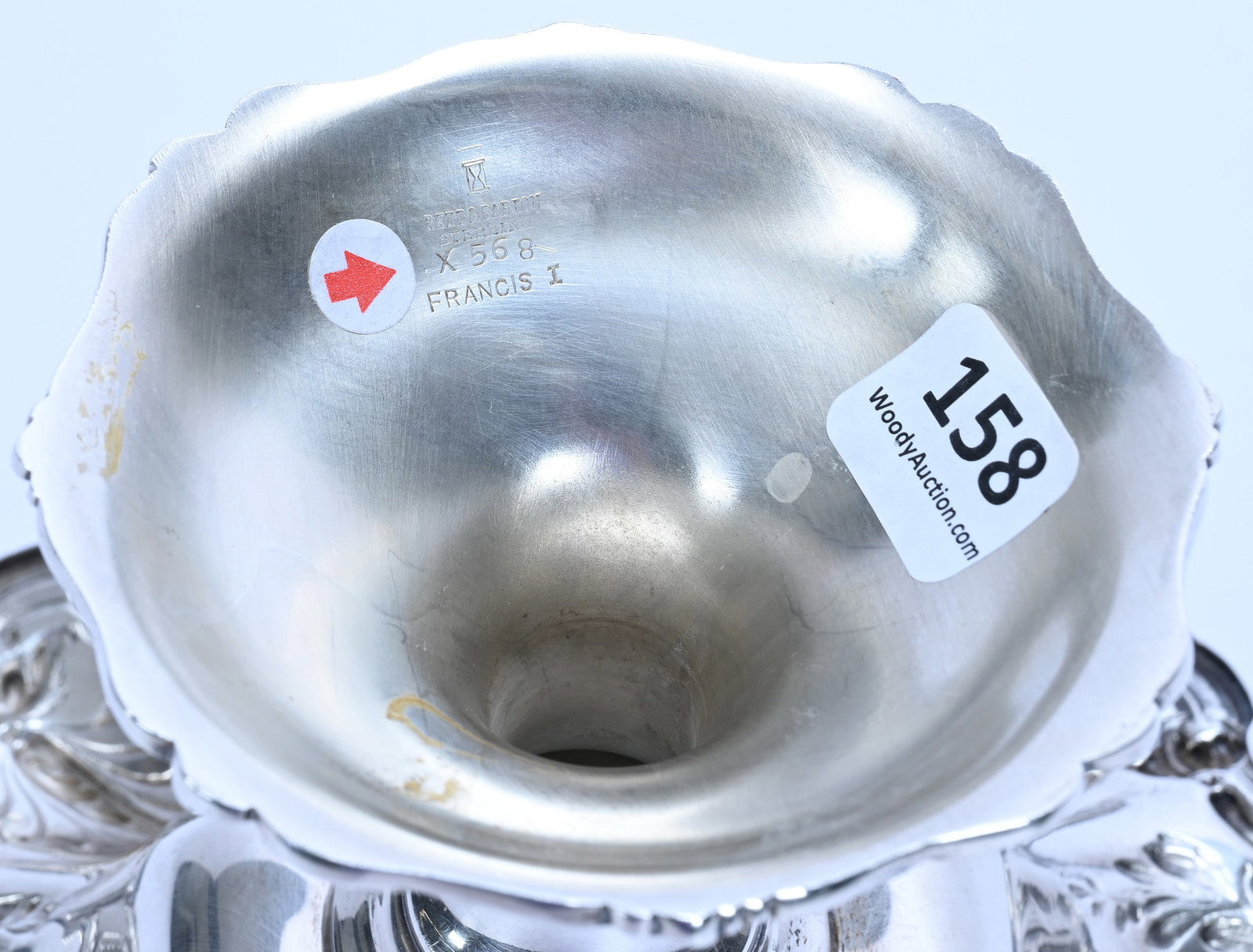 Compote, Solid Sterling Silver Marked Reed And Barton - 4