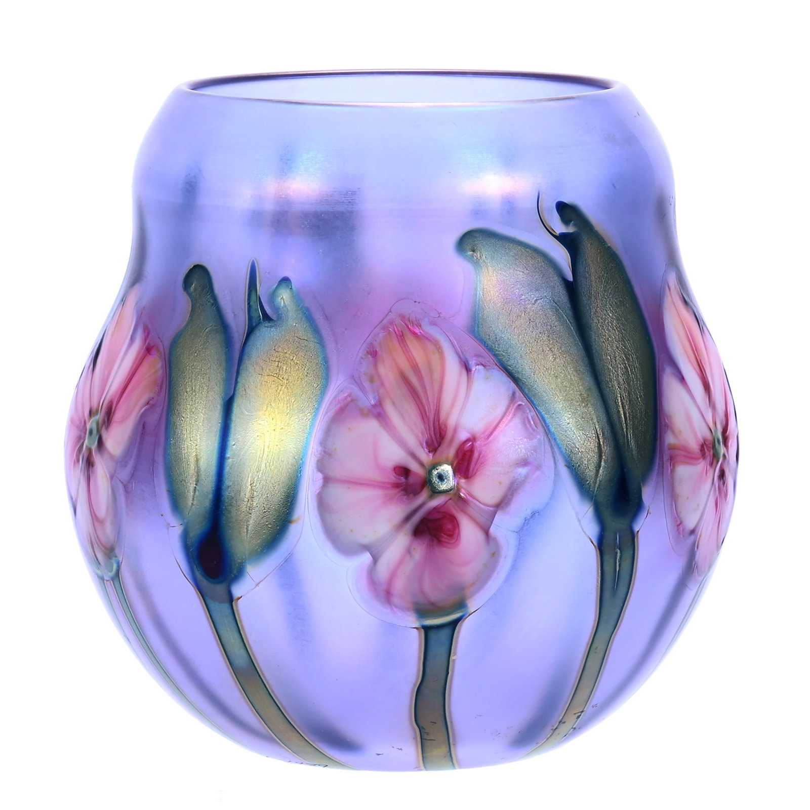 Vase, Signed Charles Lotton (1 of 5)
