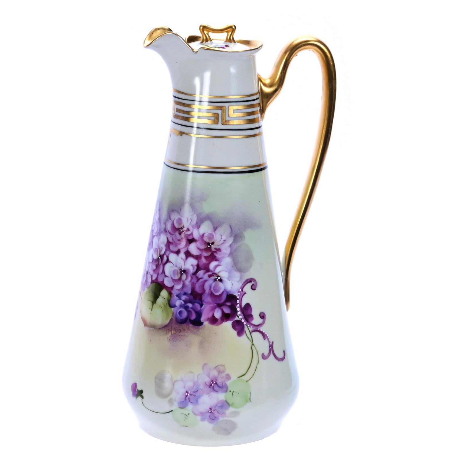 Chocolate Pot, Marked Pickard (1 of 4)