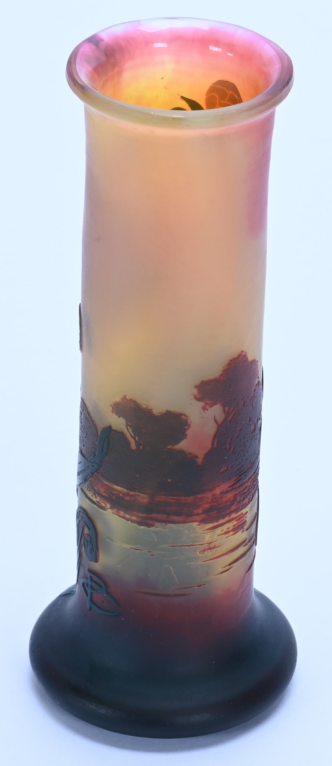 Vase, French Cameo Art Glass, Attributed To Paul Nicolas - 2