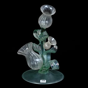 Figural Flower Vase, Unknown Maker
