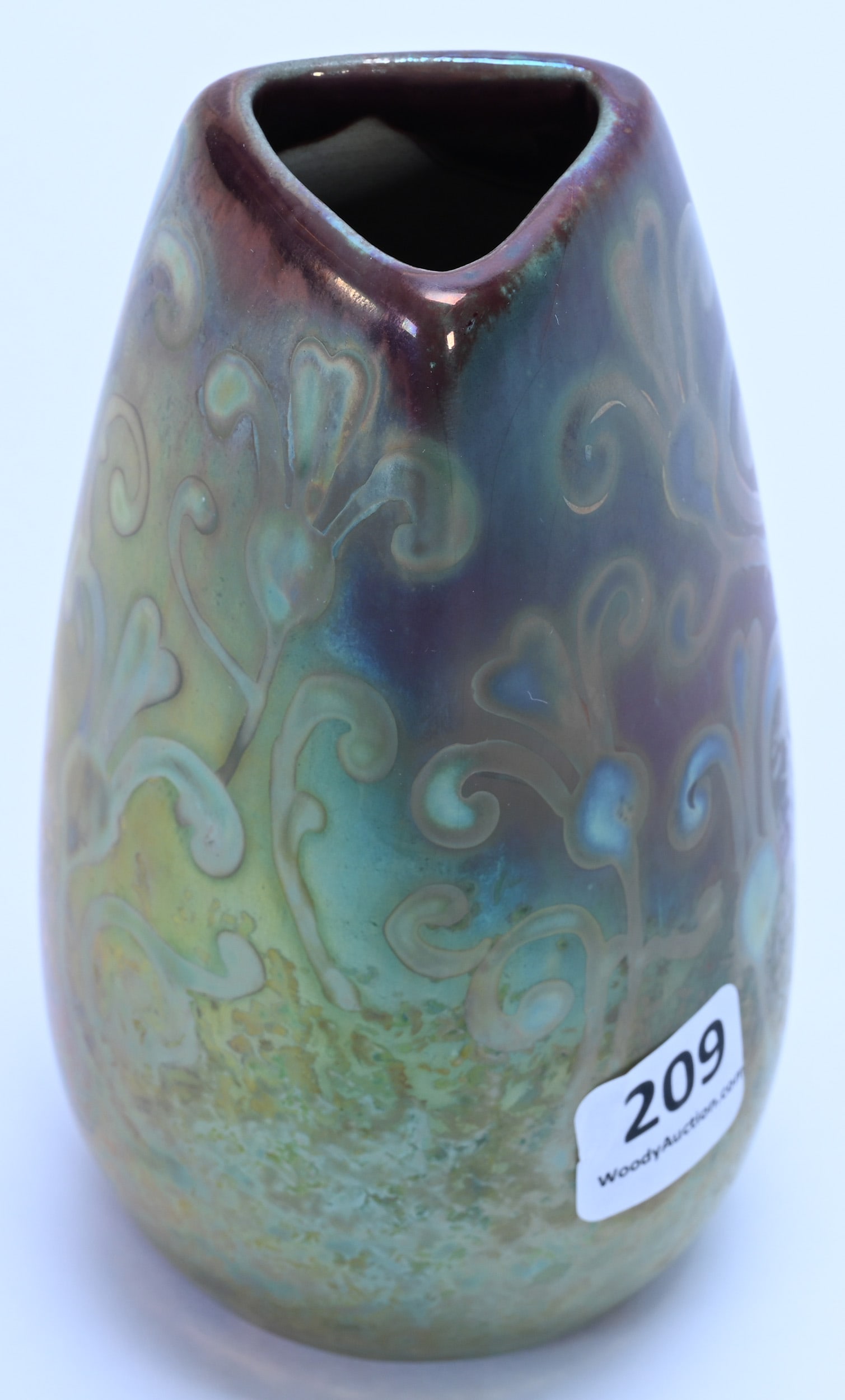 Vase, Weller Sicard Art Pottery - 2