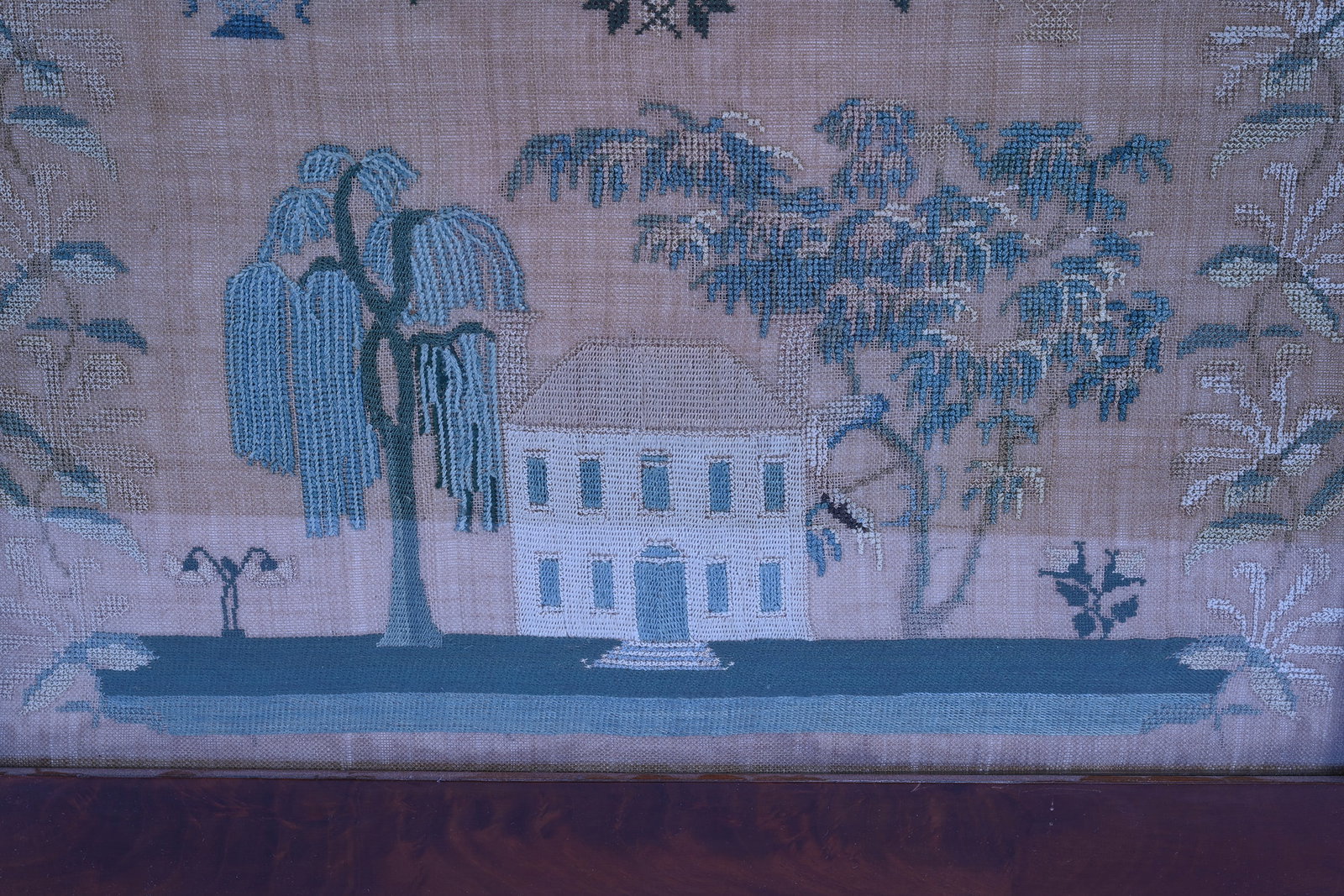 Framed Needlework Sampler - 3