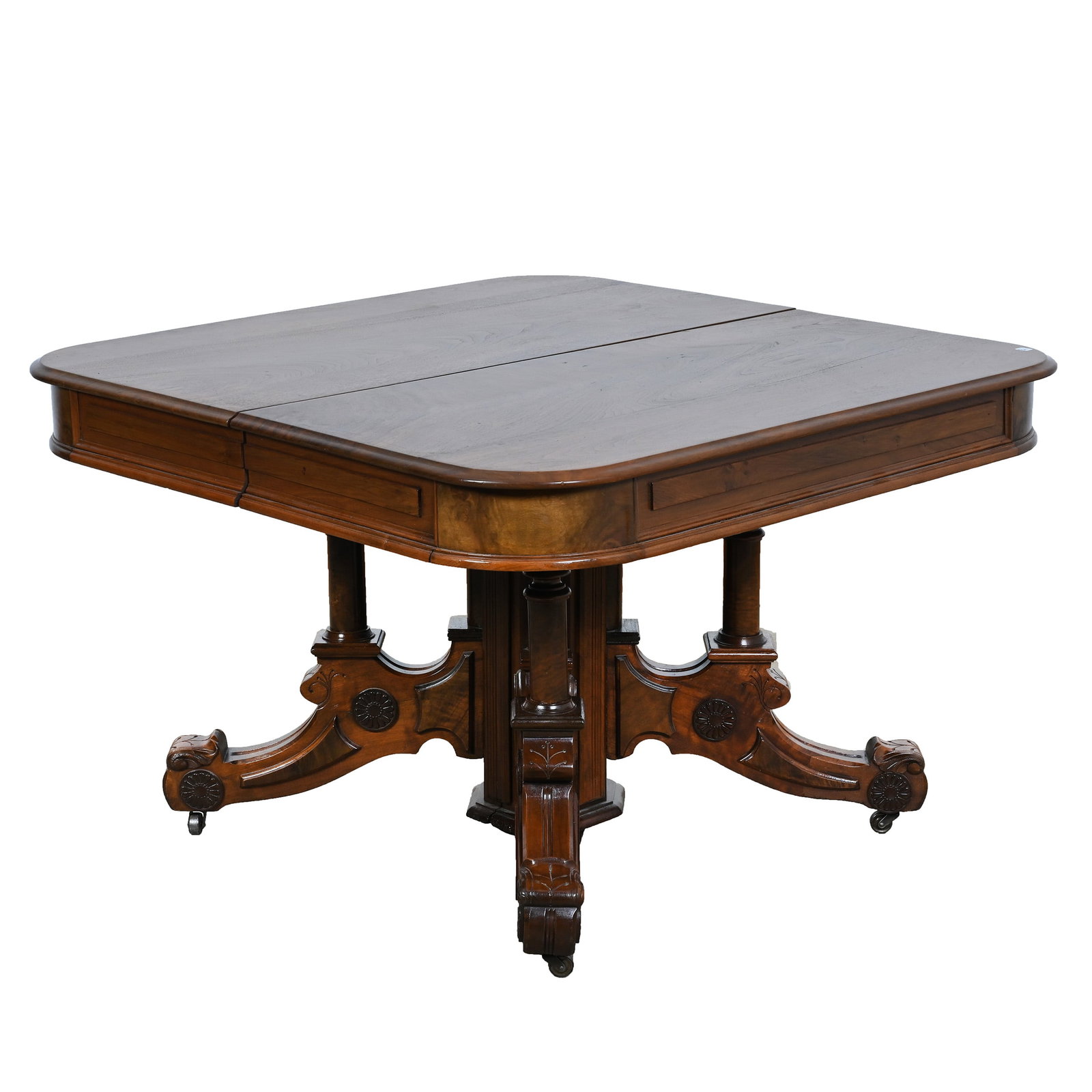 Dining Table, Solid Burled Walnut (1 of 5)