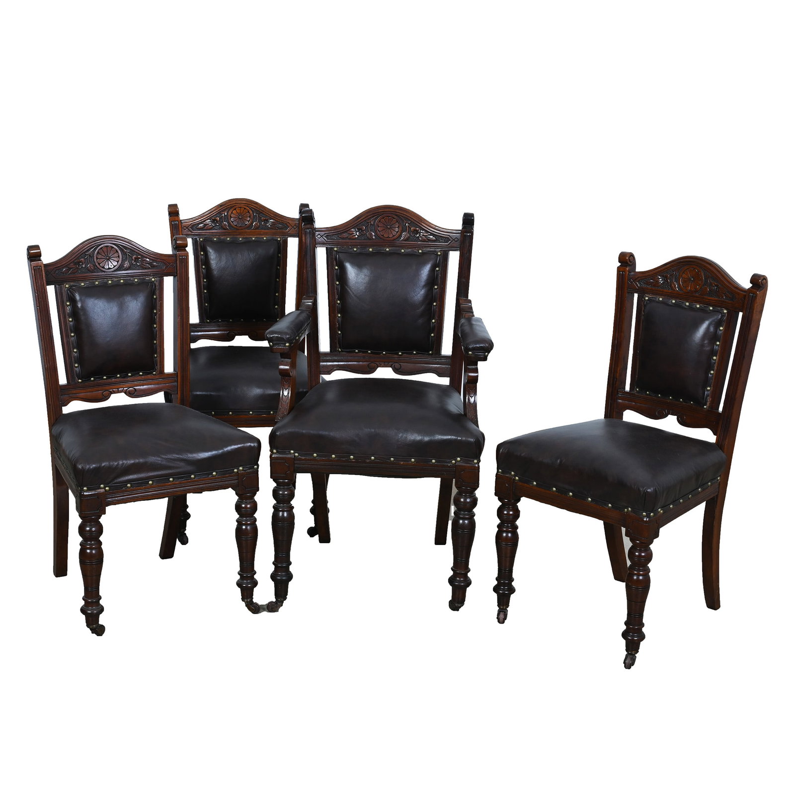 (4) Dinner Chairs, Walnut (1 of 4)