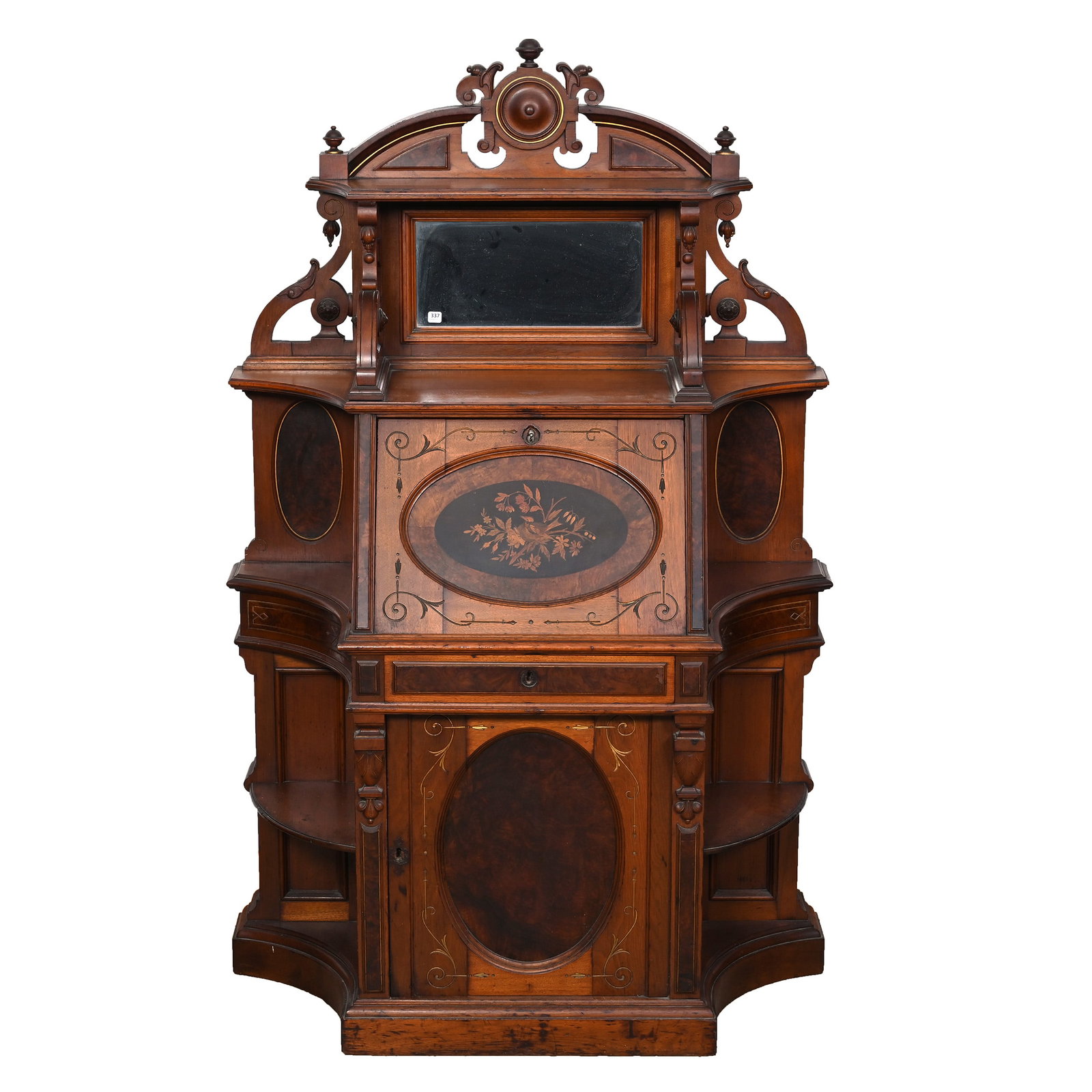 Ladies Writing Desk, Walnut (1 of 5)
