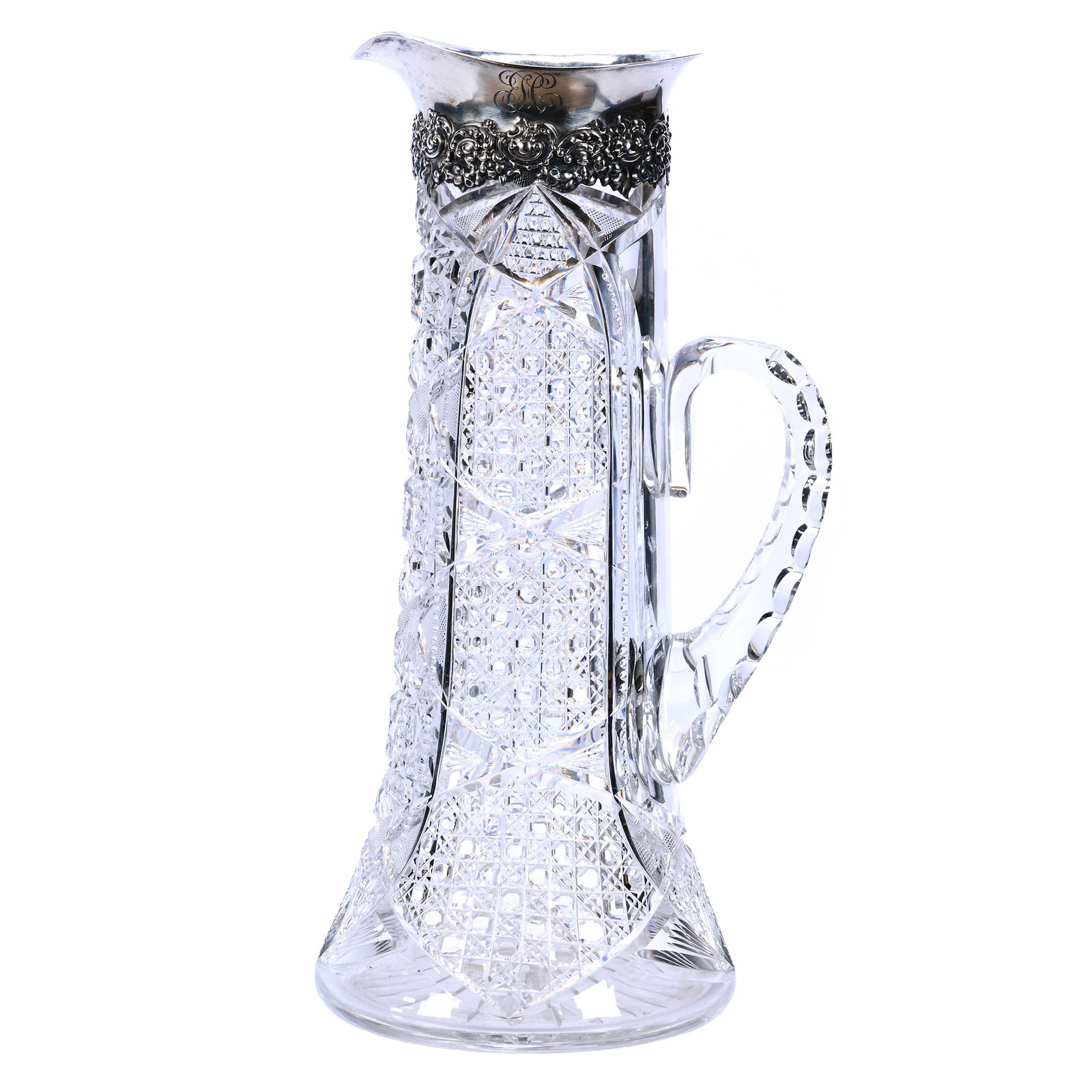 Tankard, American Brilliant Cut Glass (1 of 6)
