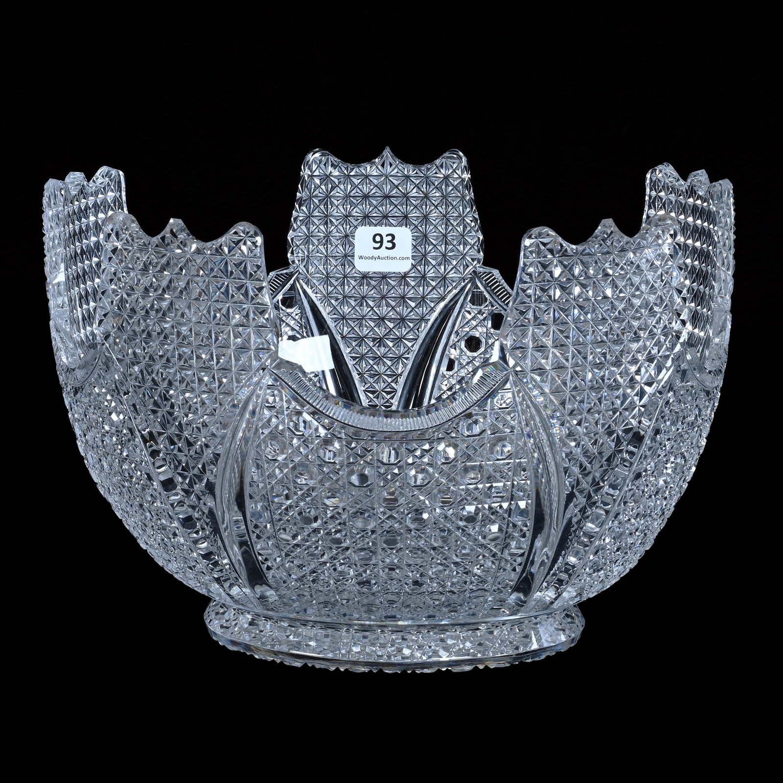 Bowl, Brilliant Period Cut Glass (1 of 4)