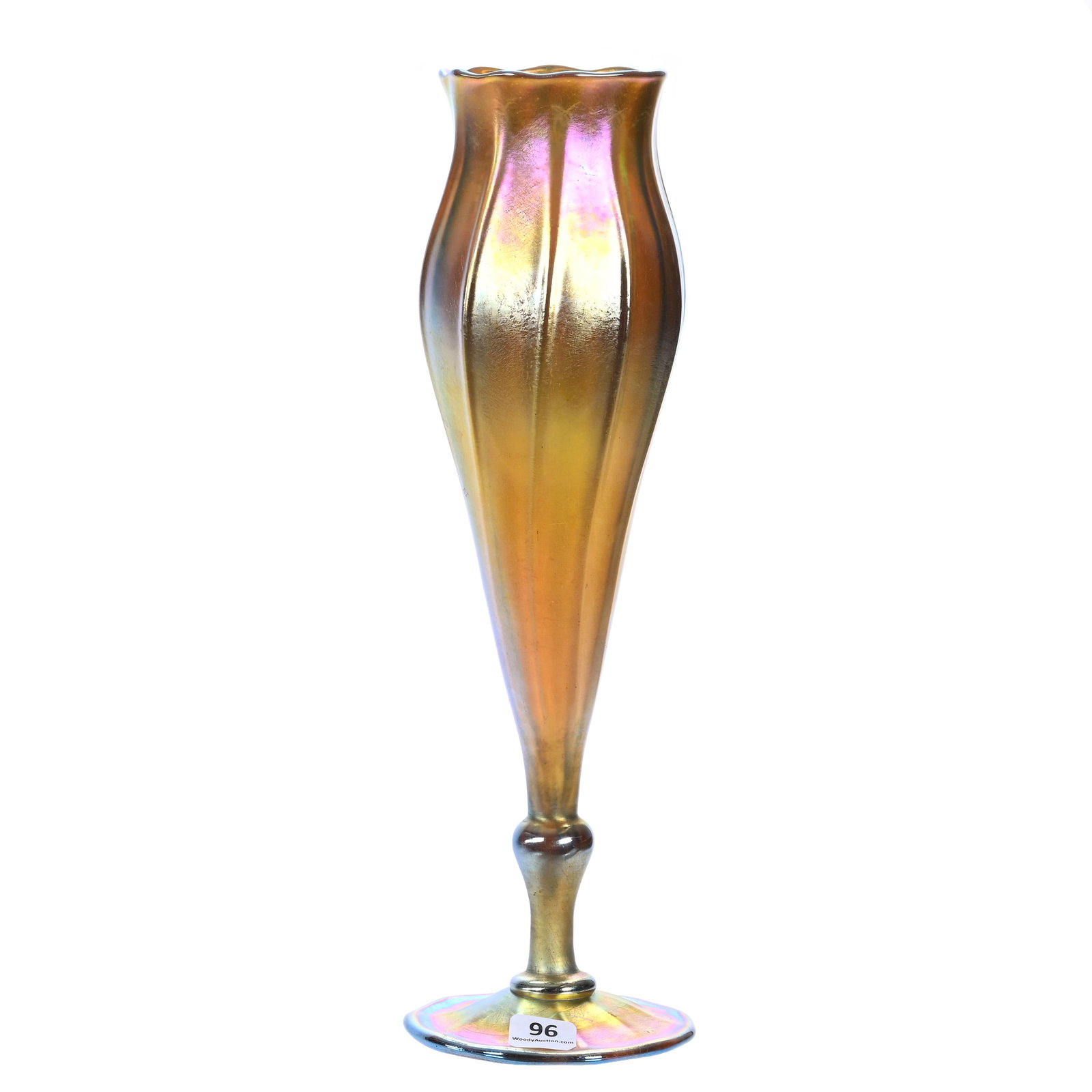 Floriform Vase, Signed L.C. Tiffany-Favrile #6143K (1 of 4)
