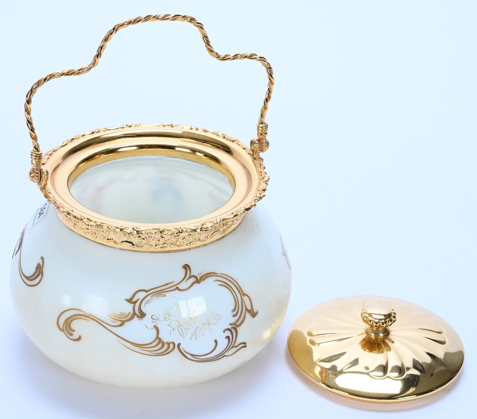 Biscuit Jar, Marked Pairpoint - 2