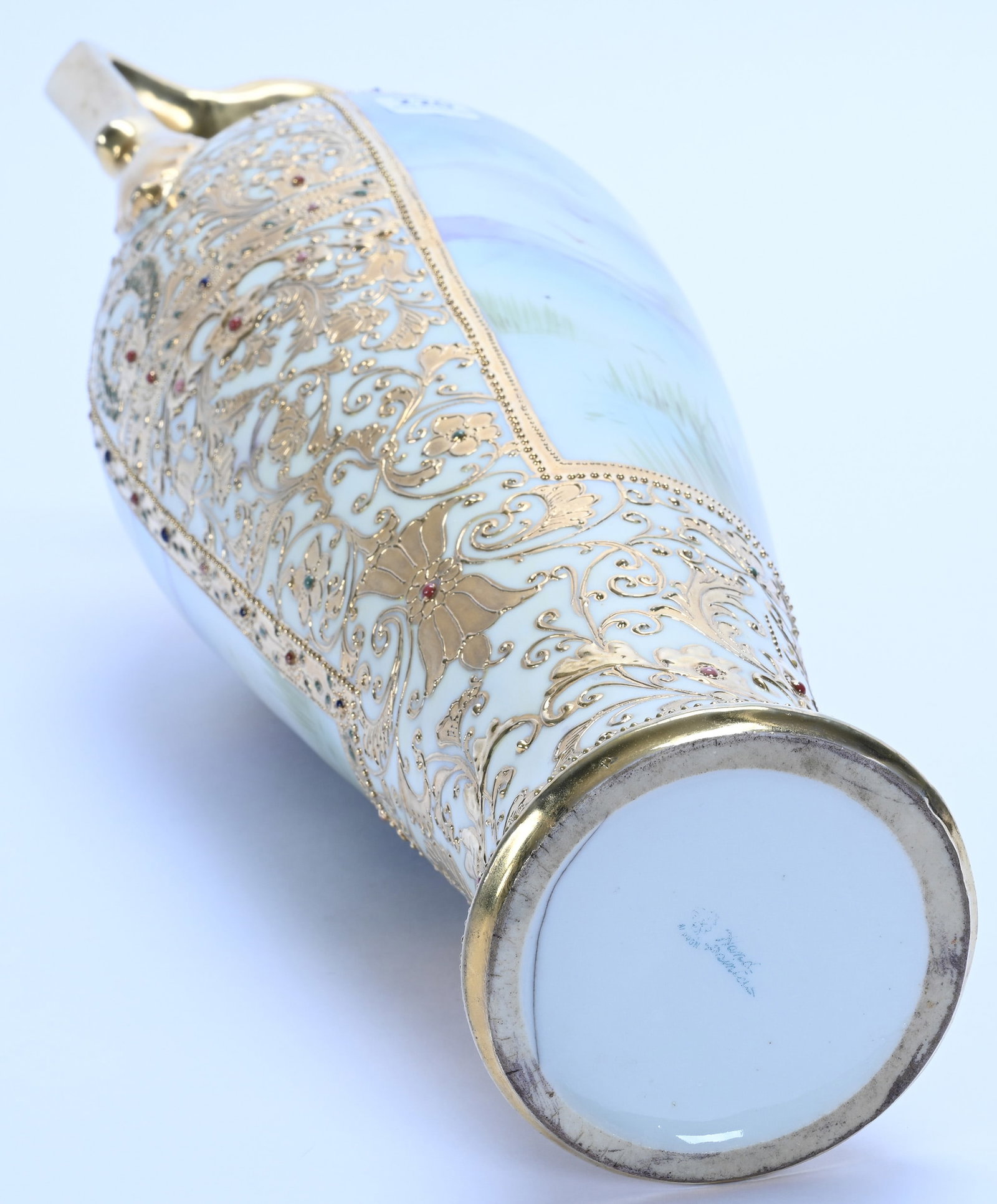 Two-Handled Vase, Marked Nippon - 3