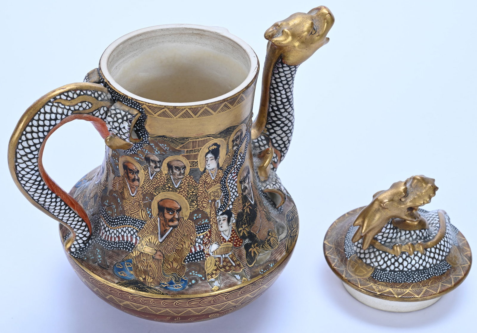 Tea Pot, Satsuma - 2