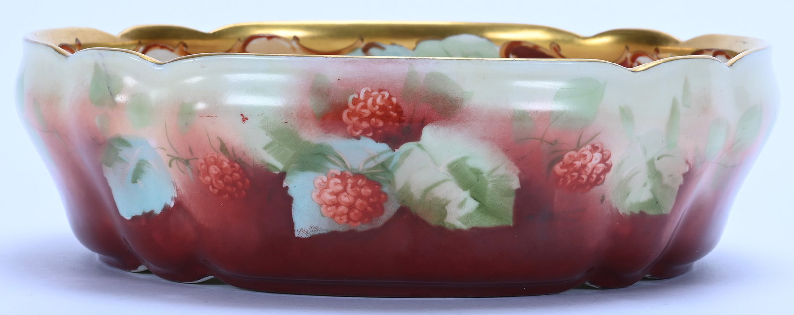 Bowl, Pickard Mark 2 (1898-1903), Raspberry Pattern - 2