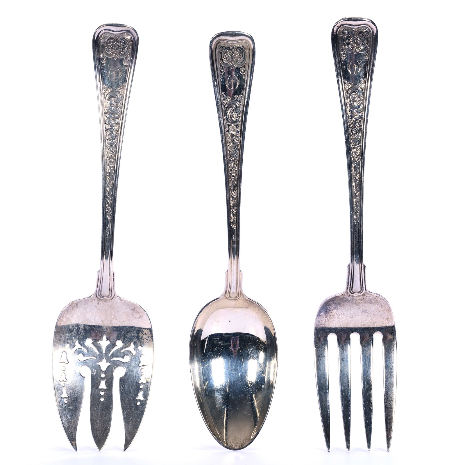 (3) Piece Flatware Set, Marked Gorham Sterling (1 of 3)